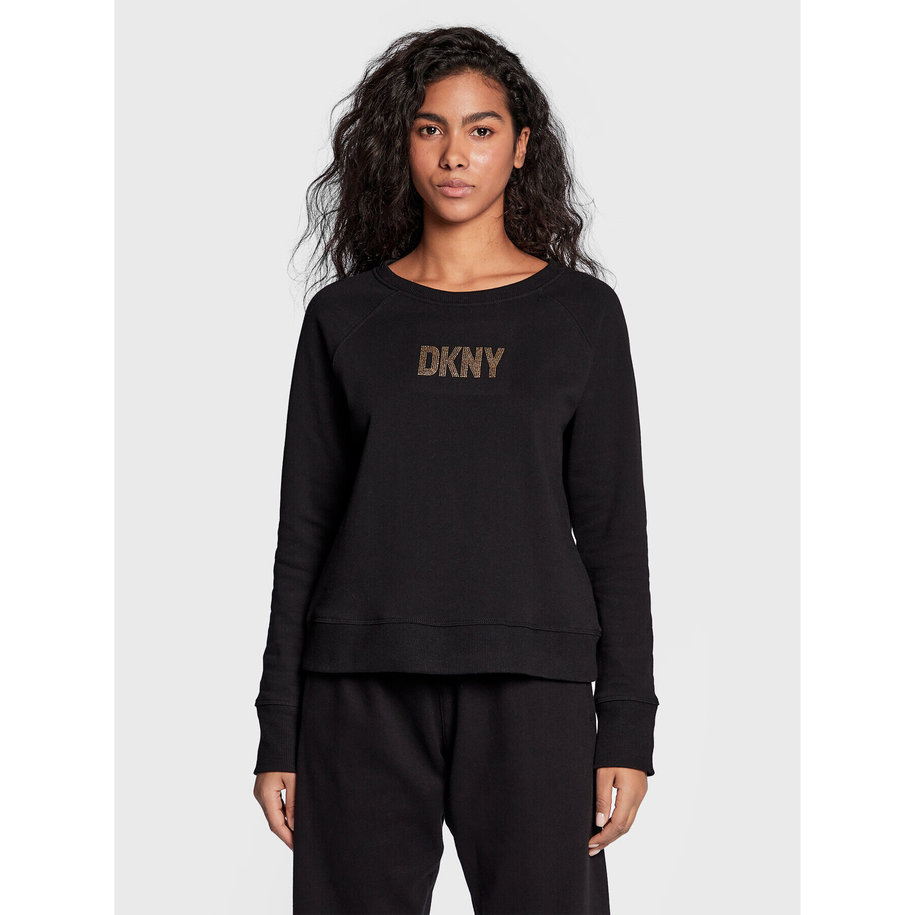 DKNY Sport Mikina DP2T9121 Čierna Regular Fit - Pepit.sk