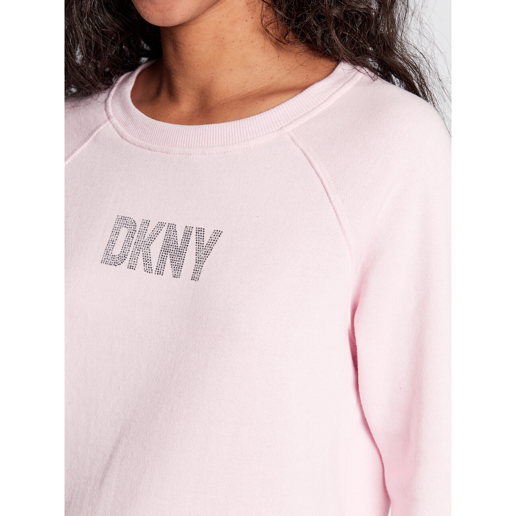 DKNY Sport Mikina DP2T9121 Ružová Regular Fit - Pepit.sk