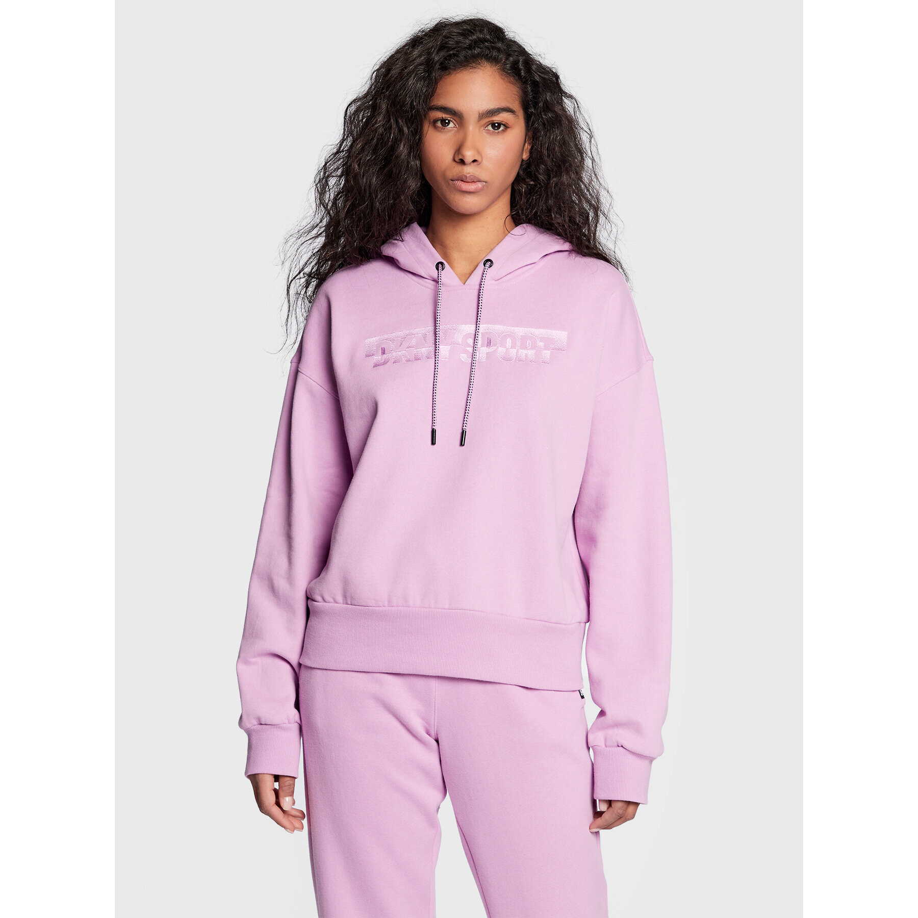 DKNY Sport Mikina DP2T9136 Fialová Regular Fit - Pepit.sk