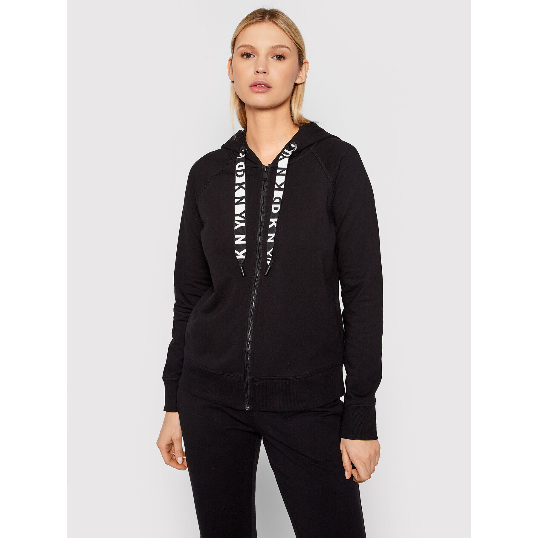 DKNY Sport Mikina DP9J8598 Čierna Regular Fit - Pepit.sk