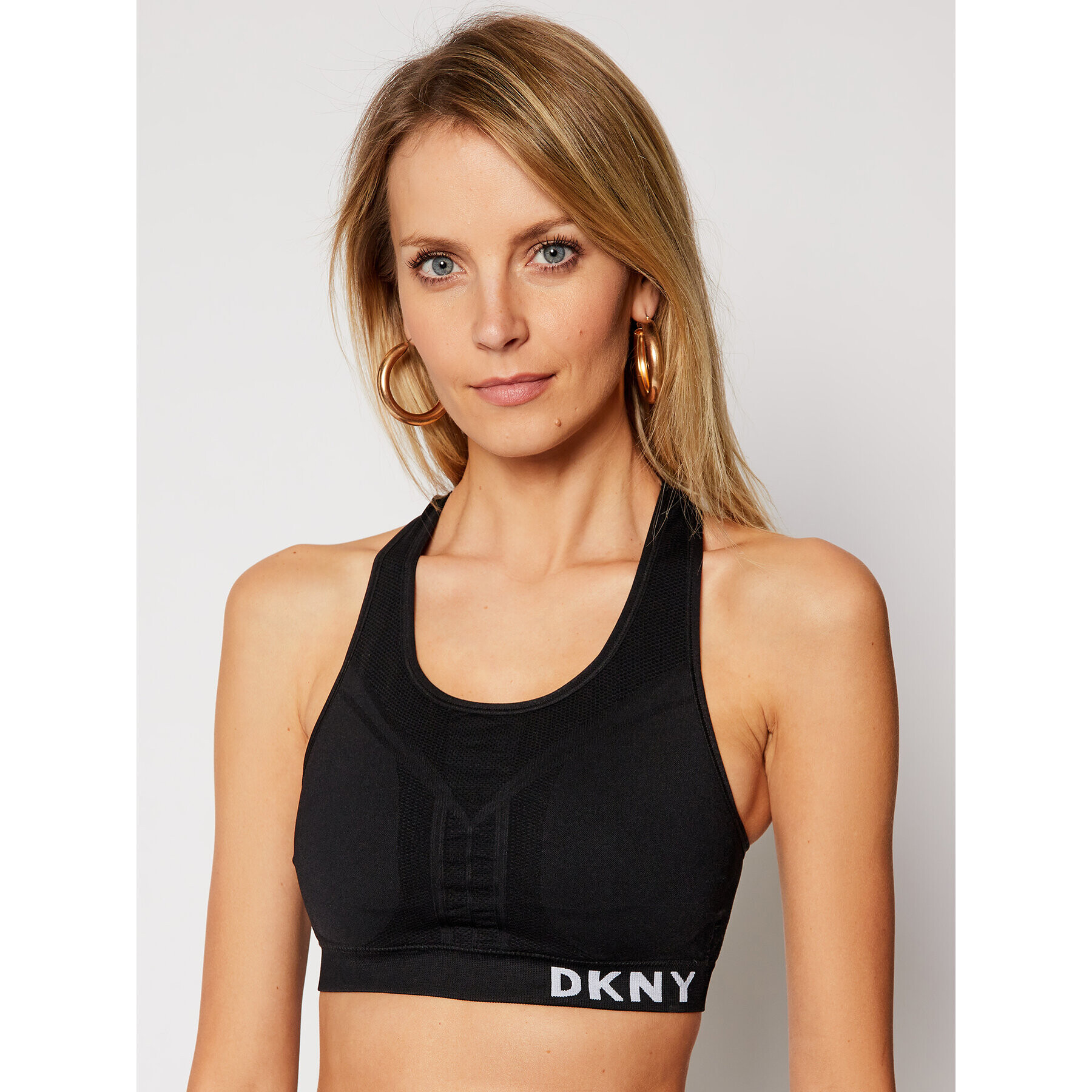 DKNY Sport Podprsenkový top DP0T6711 Čierna - Pepit.sk