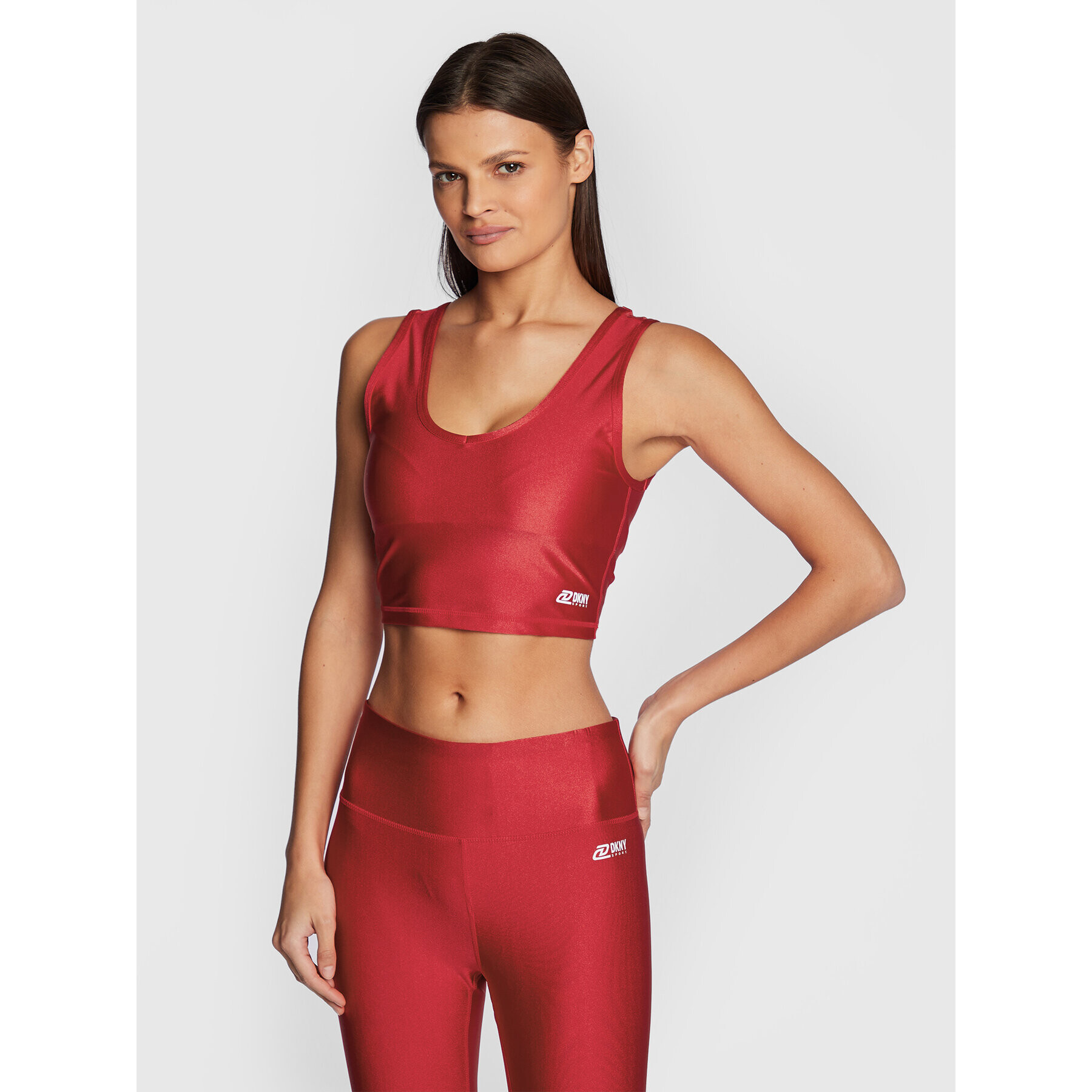 DKNY Sport Podprsenkový top DP2T8336 Červená - Pepit.sk