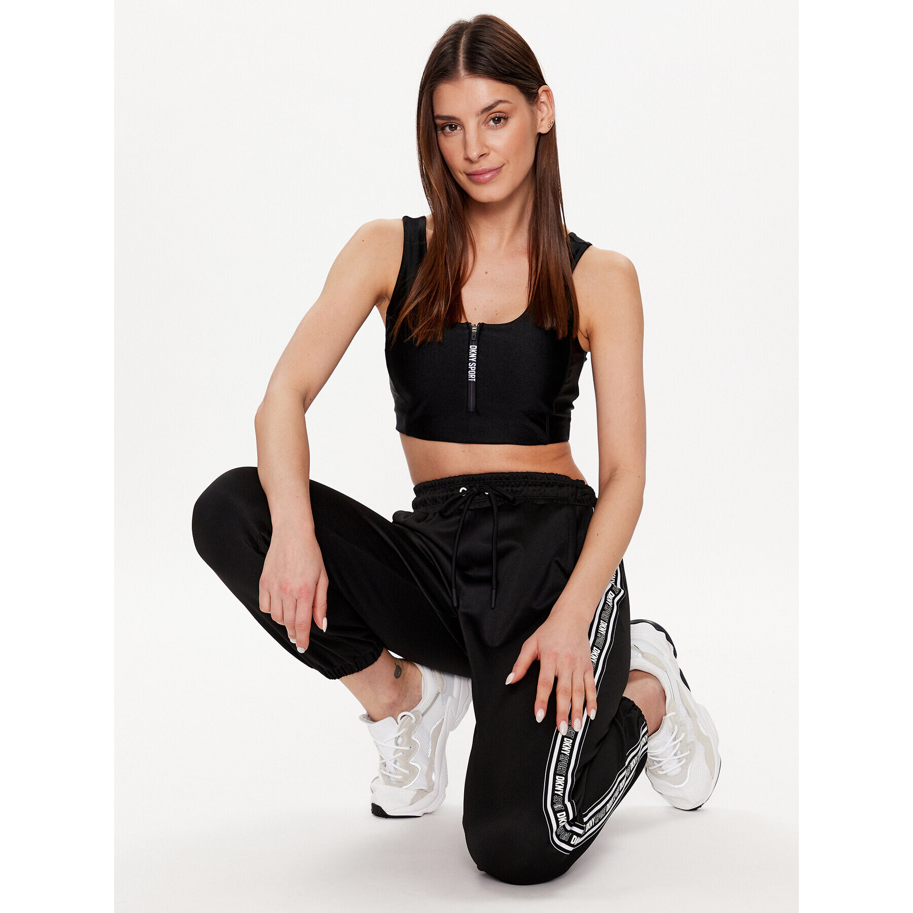 DKNY Sport Podprsenkový top DP2T9186 Čierna - Pepit.sk