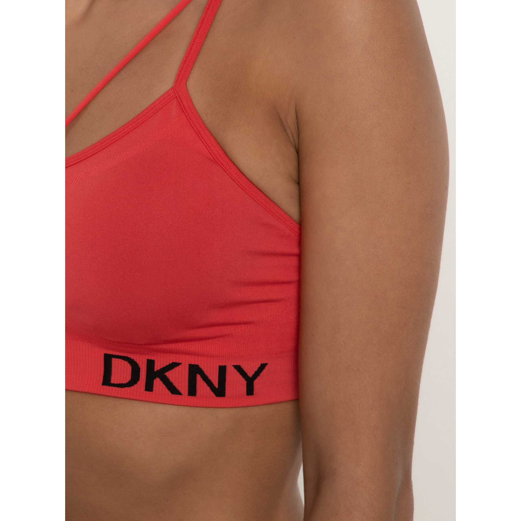 DKNY Sport Podprsenkový top DP8T5475 Červená - Pepit.sk