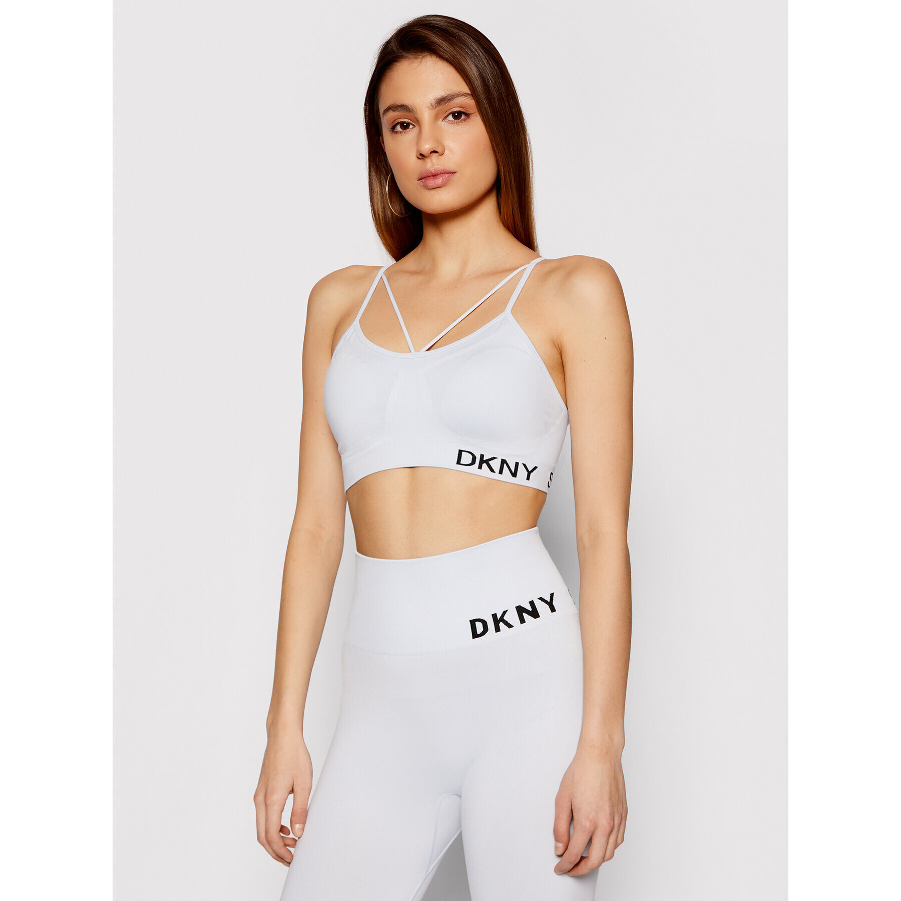 DKNY Sport Športová podprsenka DP0T5475 Modrá - Pepit.sk