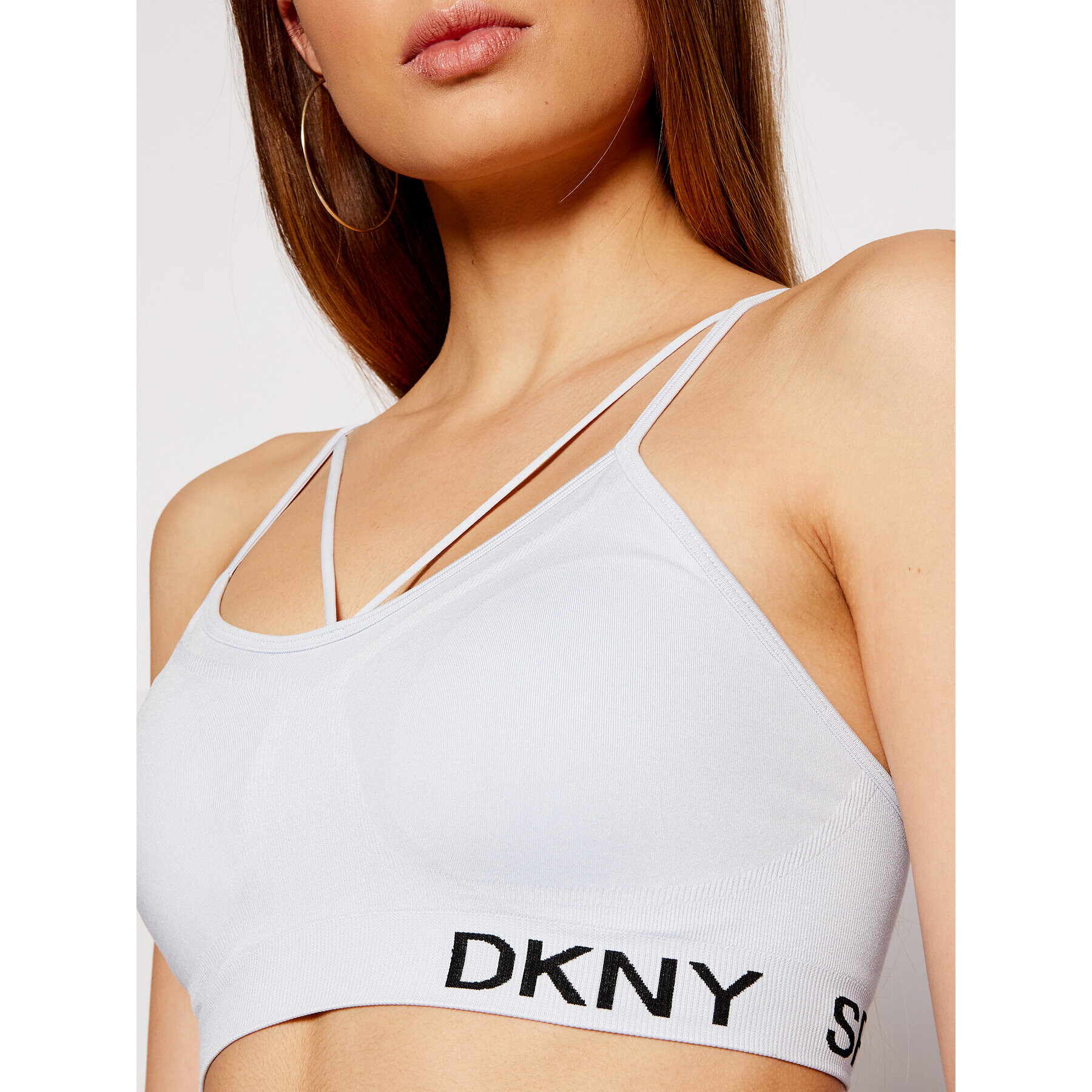 DKNY Sport Športová podprsenka DP0T5475 Modrá - Pepit.sk