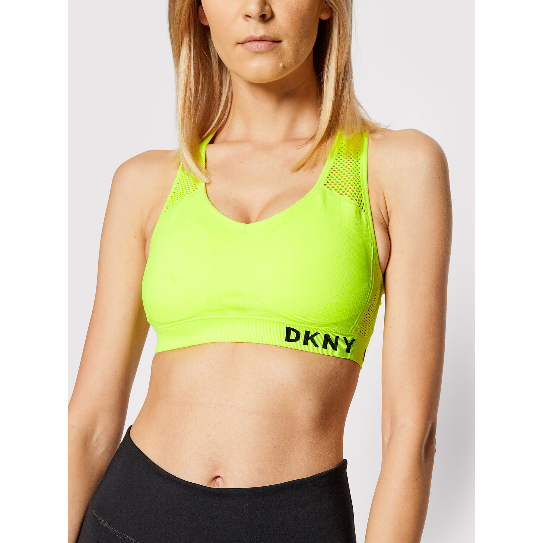 DKNY Sport Športová podprsenka DP1T5945 Žltá - Pepit.sk