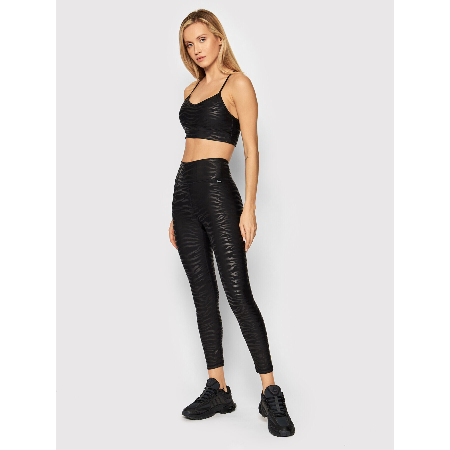 DKNY Sport Športová podprsenka DP1T8298 Čierna - Pepit.sk