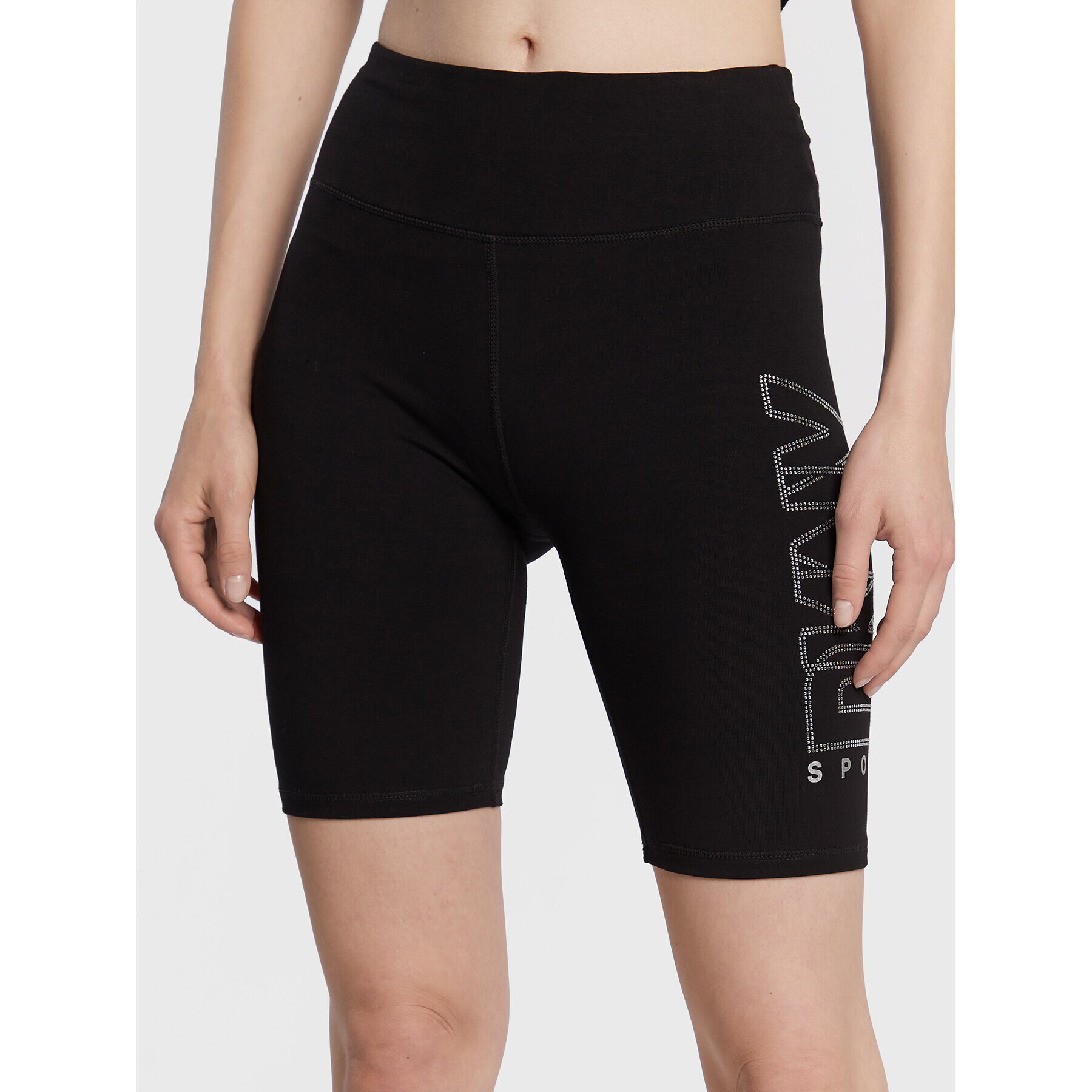 DKNY Sport Športové kraťasy DP2S5030 Čierna Slim Fit - Pepit.sk