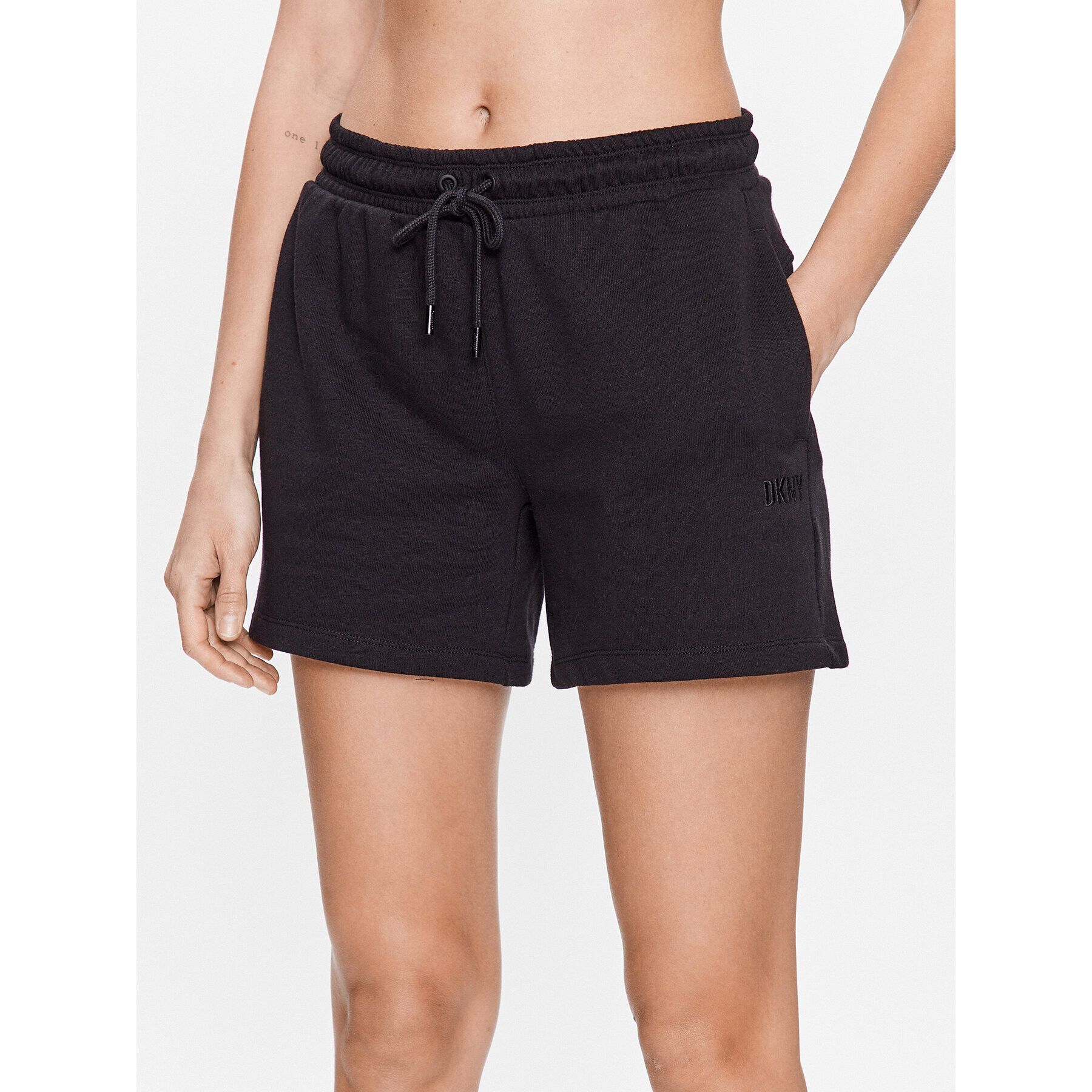 DKNY Sport Športové kraťasy DP3S4993 Čierna Regular Fit - Pepit.sk