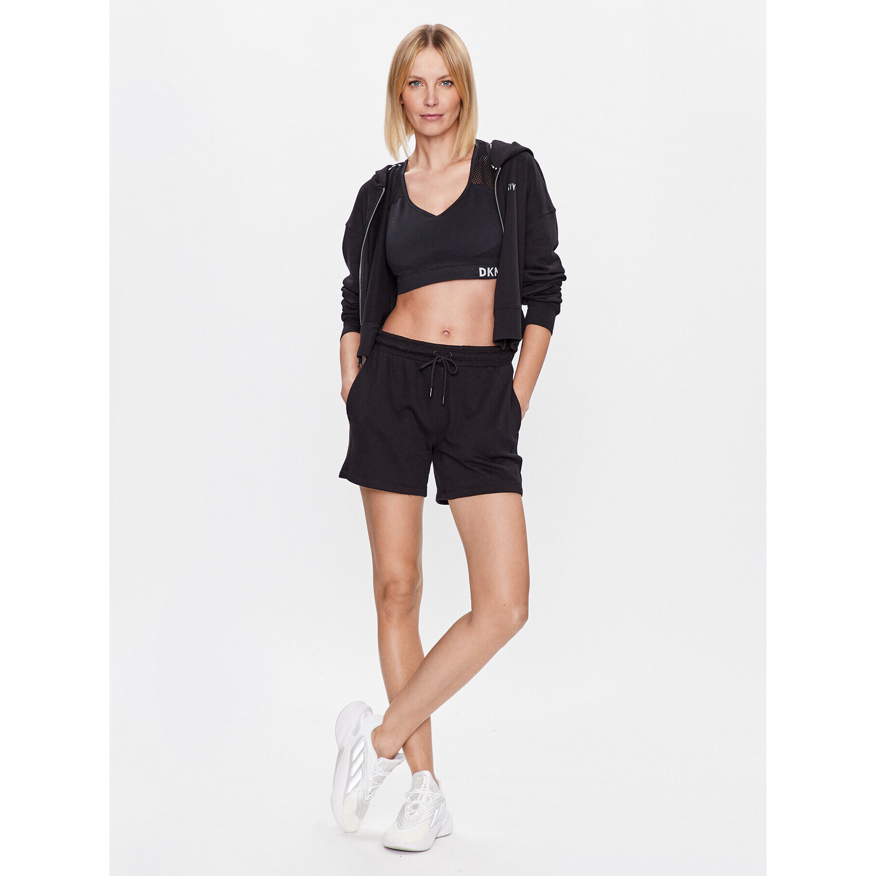 DKNY Sport Športové kraťasy DP3S4993 Čierna Regular Fit - Pepit.sk