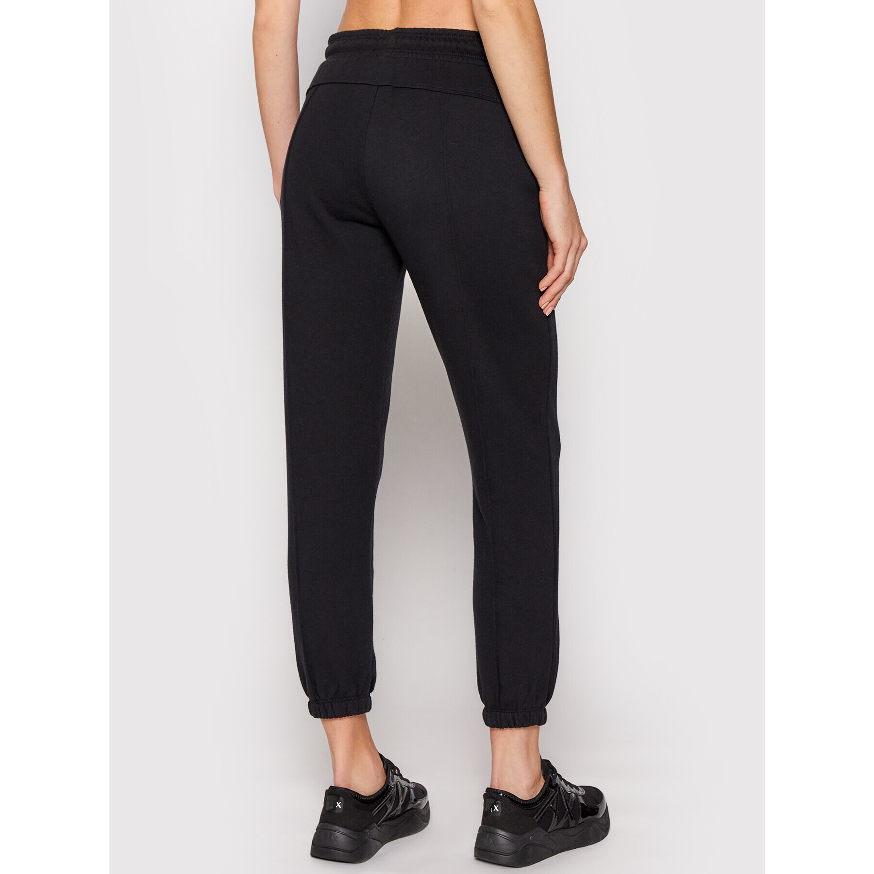 DKNY Sport Teplákové nohavice DP1P2743 Čierna Regular Fit - Pepit.sk