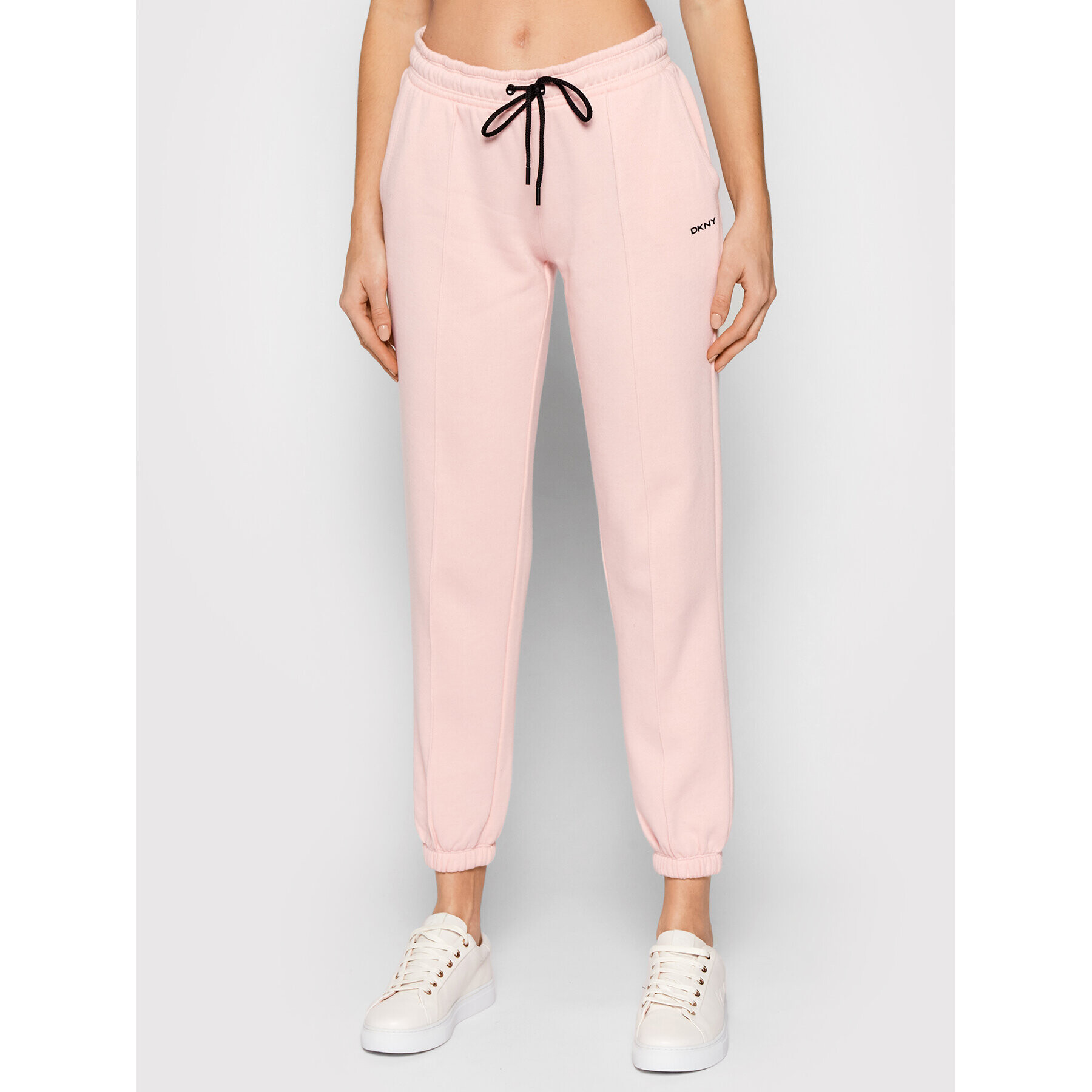 DKNY Sport Teplákové nohavice DP1P2743 Ružová Regular Fit - Pepit.sk