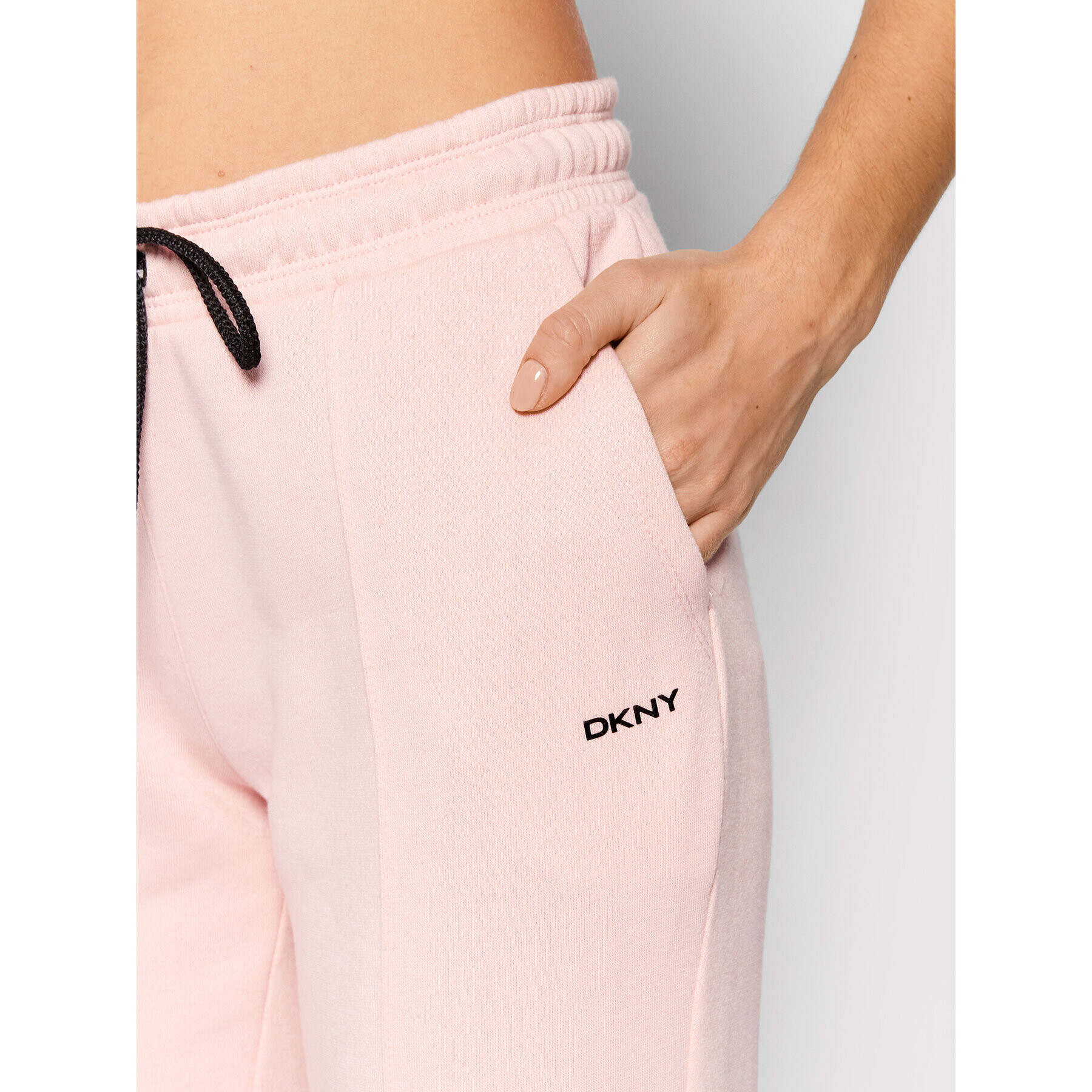 DKNY Sport Teplákové nohavice DP1P2743 Ružová Regular Fit - Pepit.sk