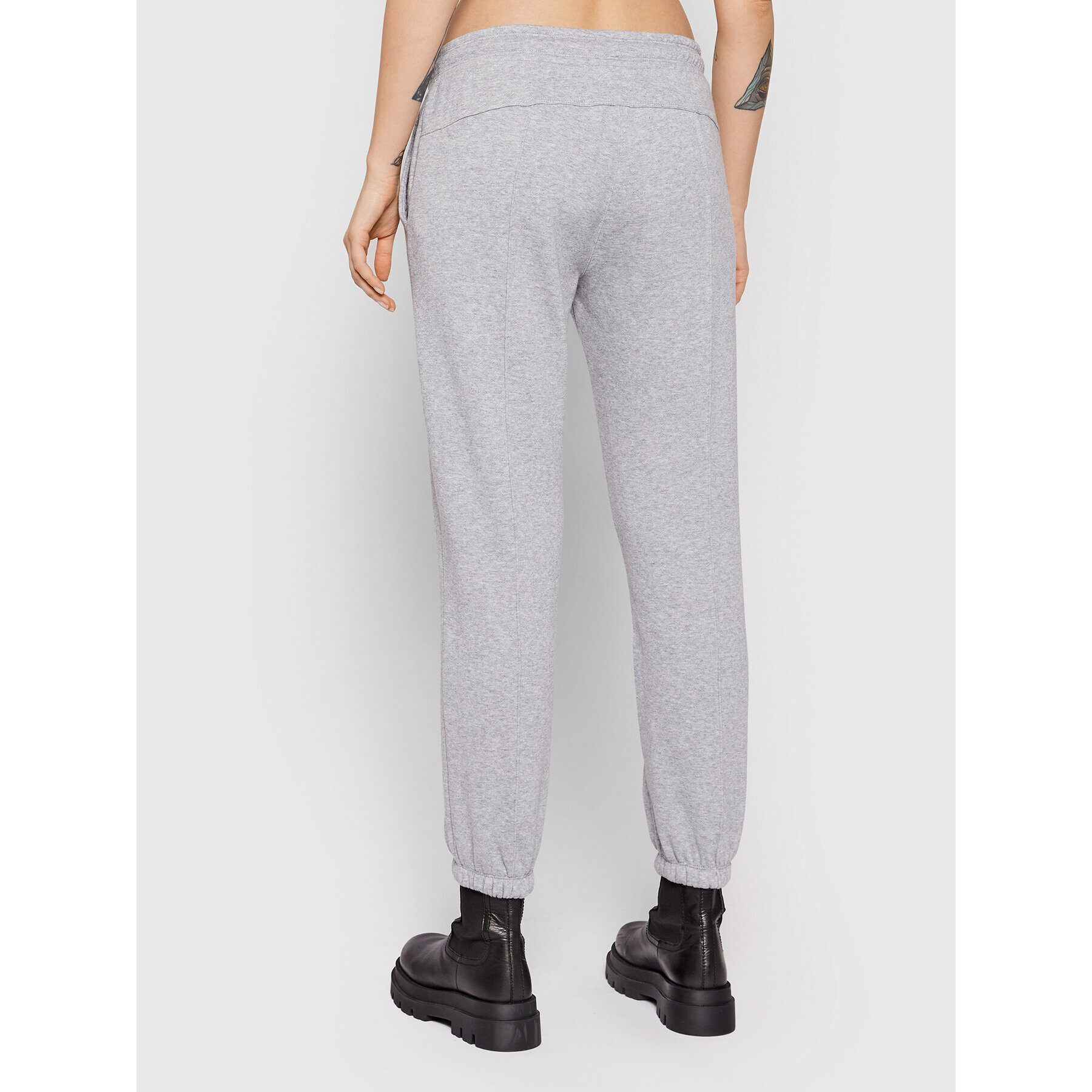 DKNY Sport Teplákové nohavice DP1P2743 Sivá Regular Fit - Pepit.sk