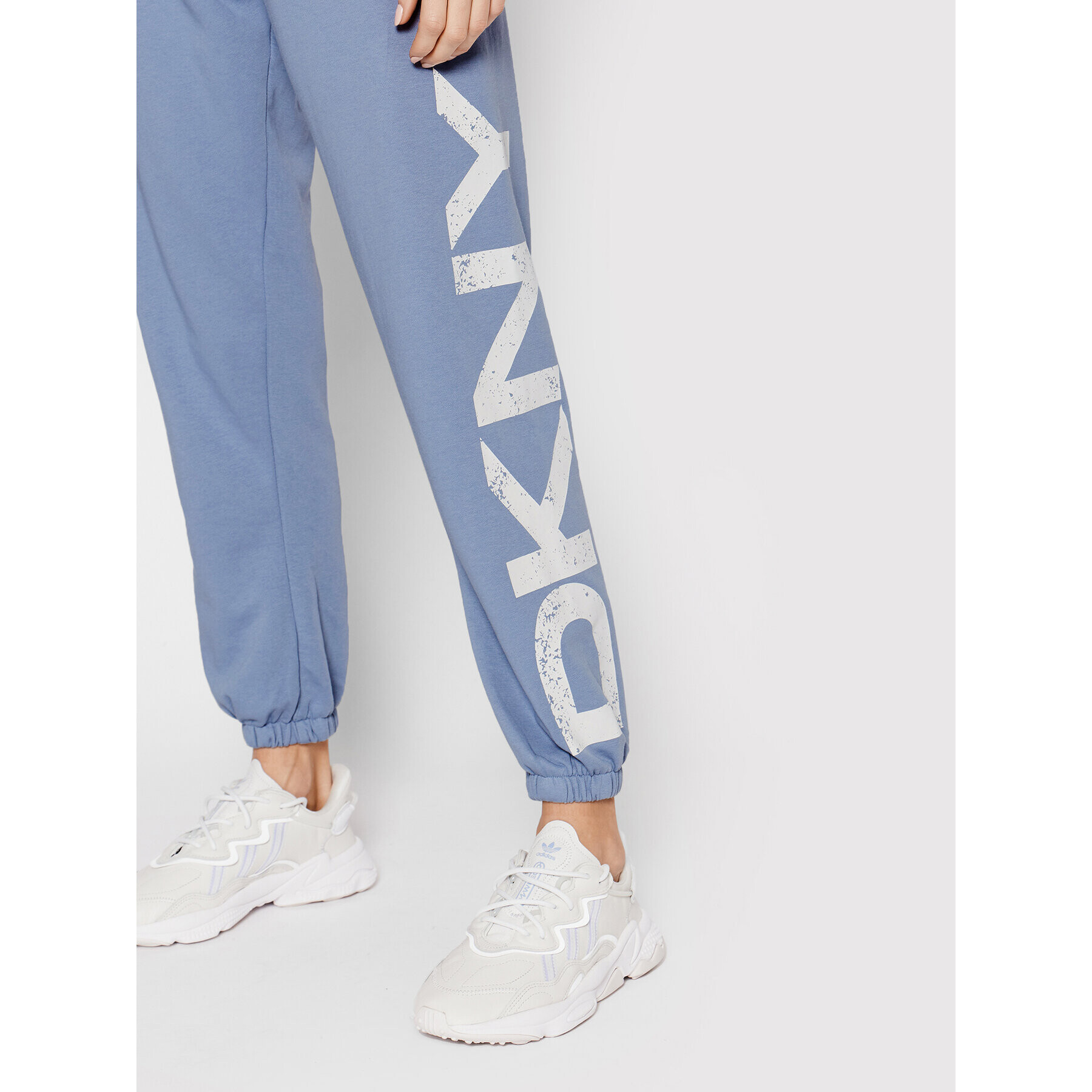 DKNY Sport Teplákové nohavice DP1P2833 Modrá Relaxed Fit - Pepit.sk