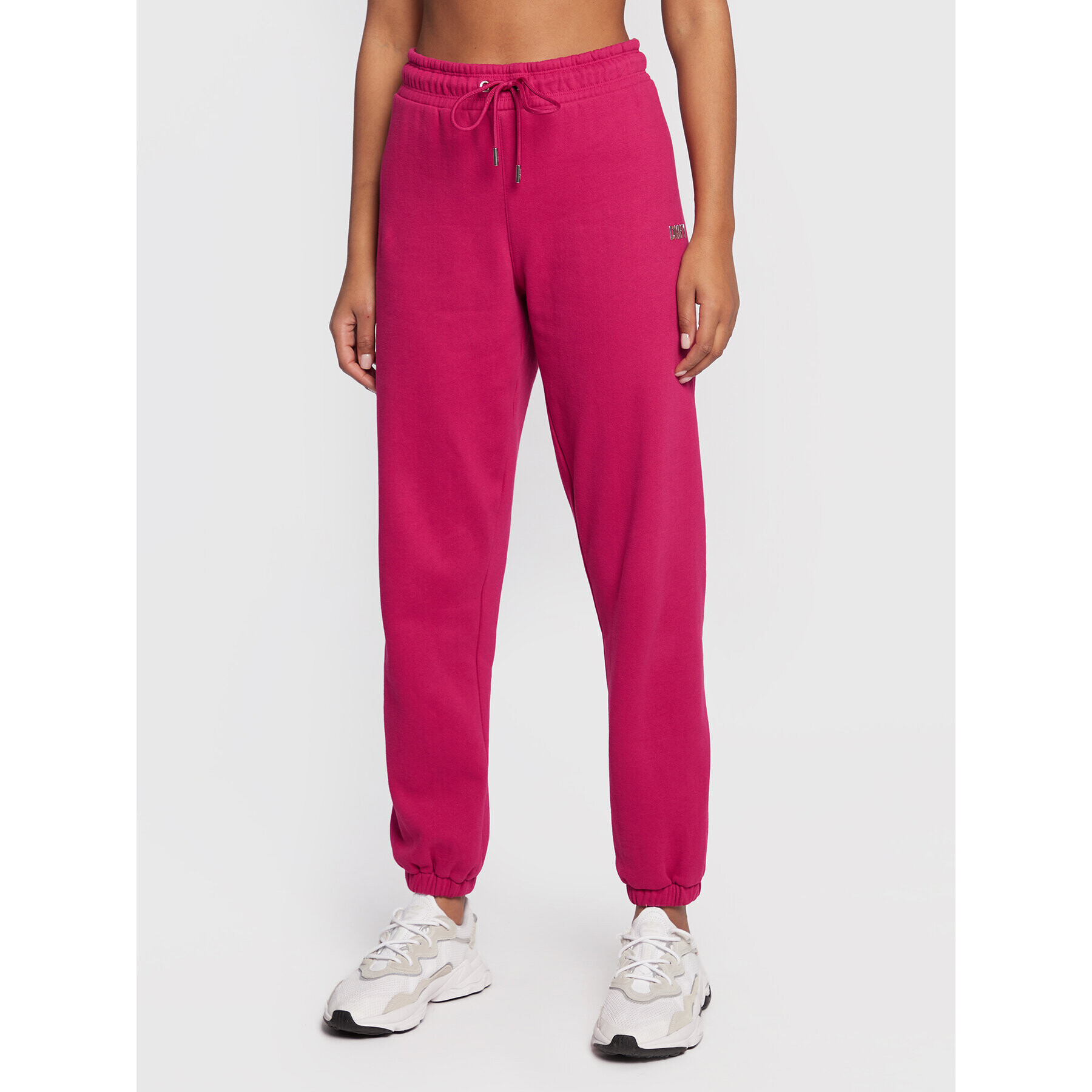 DKNY Sport Teplákové nohavice DP2P3114 Ružová Regular Fit - Pepit.sk