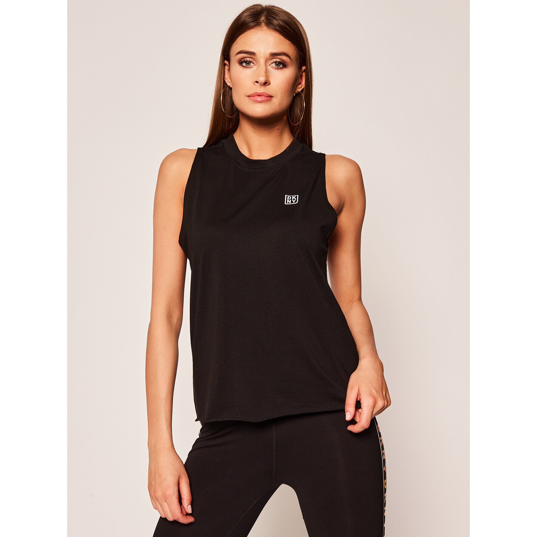 DKNY Sport Top DP0T7194 Čierna Regular Fit - Pepit.sk