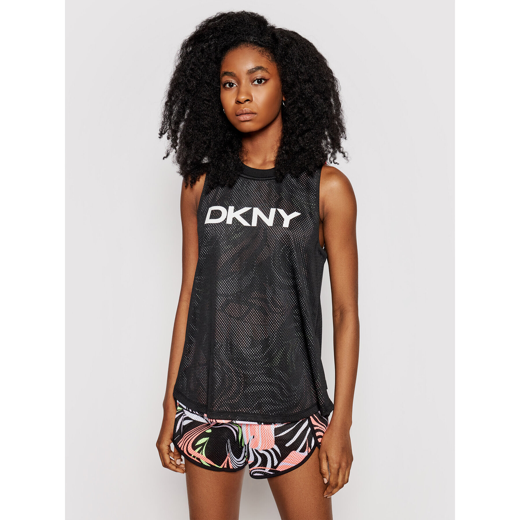 DKNY Sport Top DP1T8068 Farebná Relaxed Fit - Pepit.sk