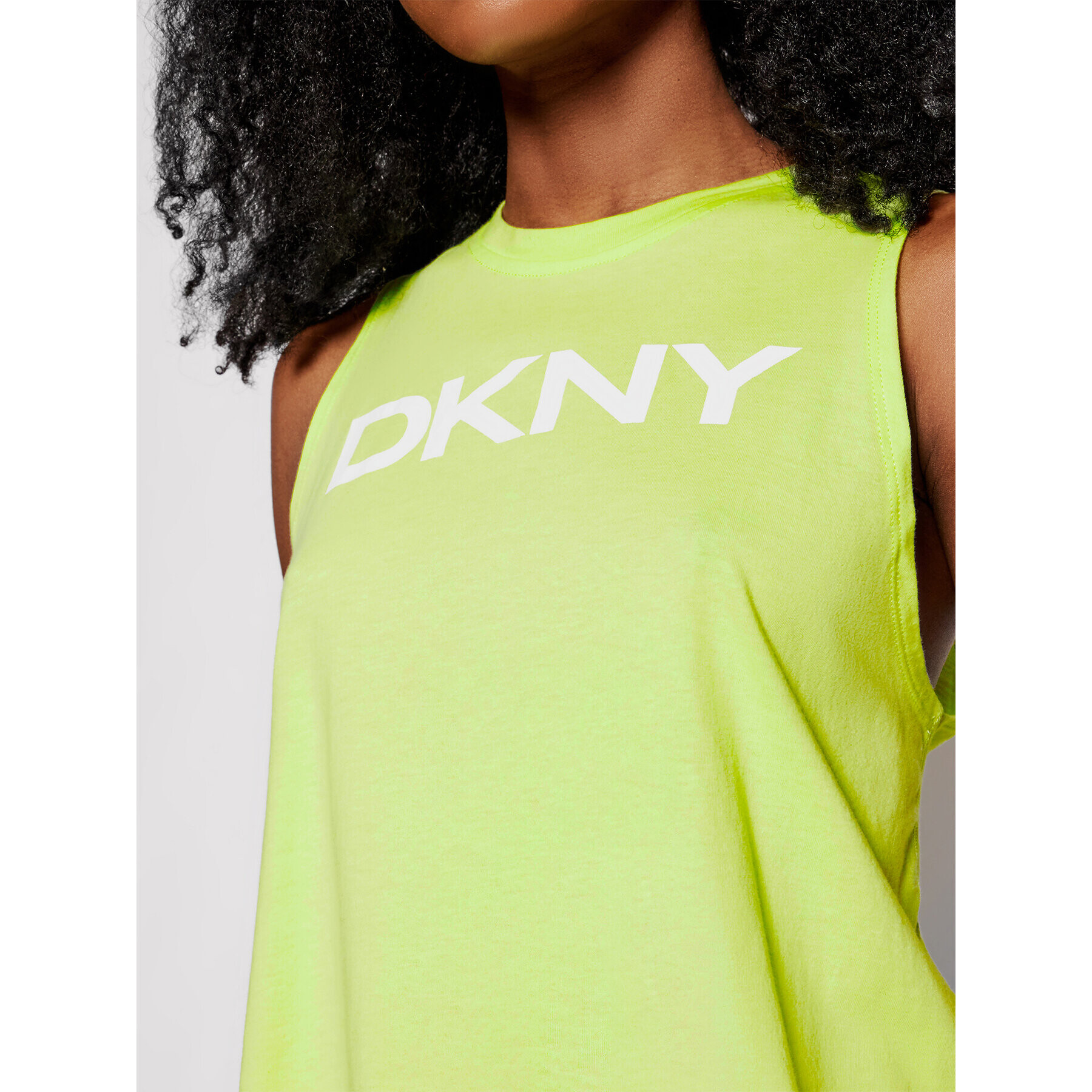 DKNY Sport Top DP1T8084 Zelená Relaxed Fit - Pepit.sk