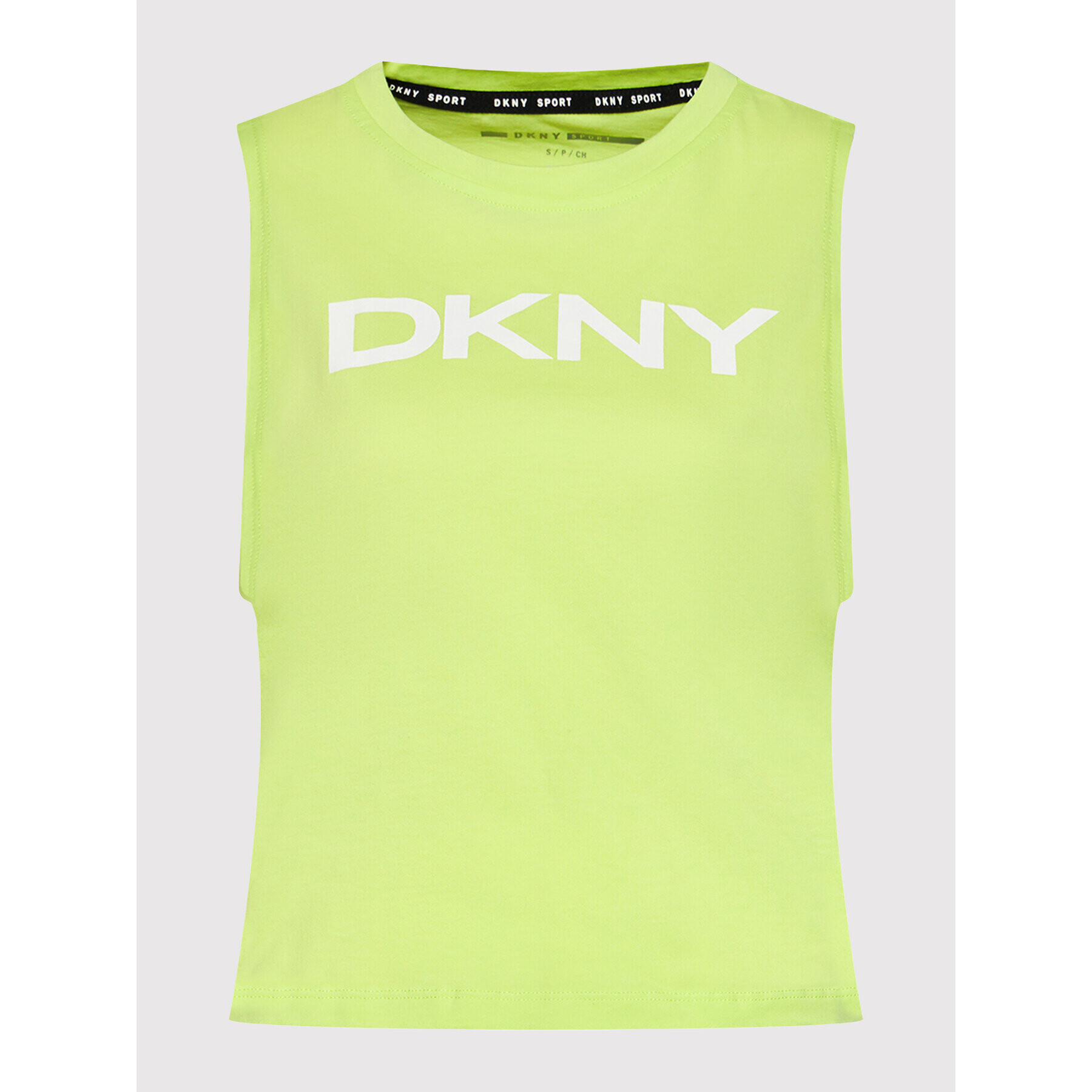 DKNY Sport Top DP1T8084 Zelená Relaxed Fit - Pepit.sk