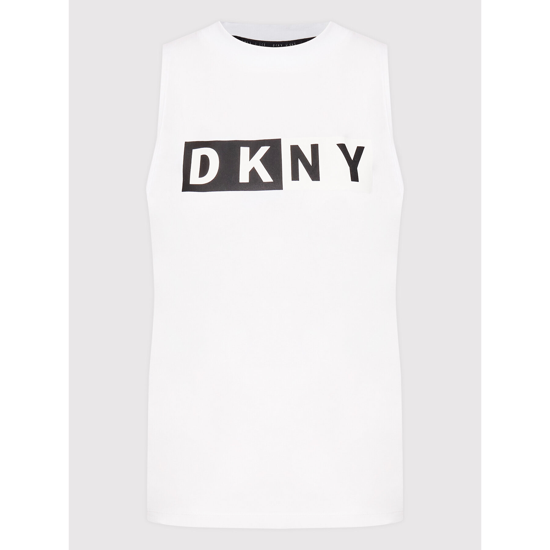 DKNY Sport Top DP8T5892 Biela Regular Fit - Pepit.sk