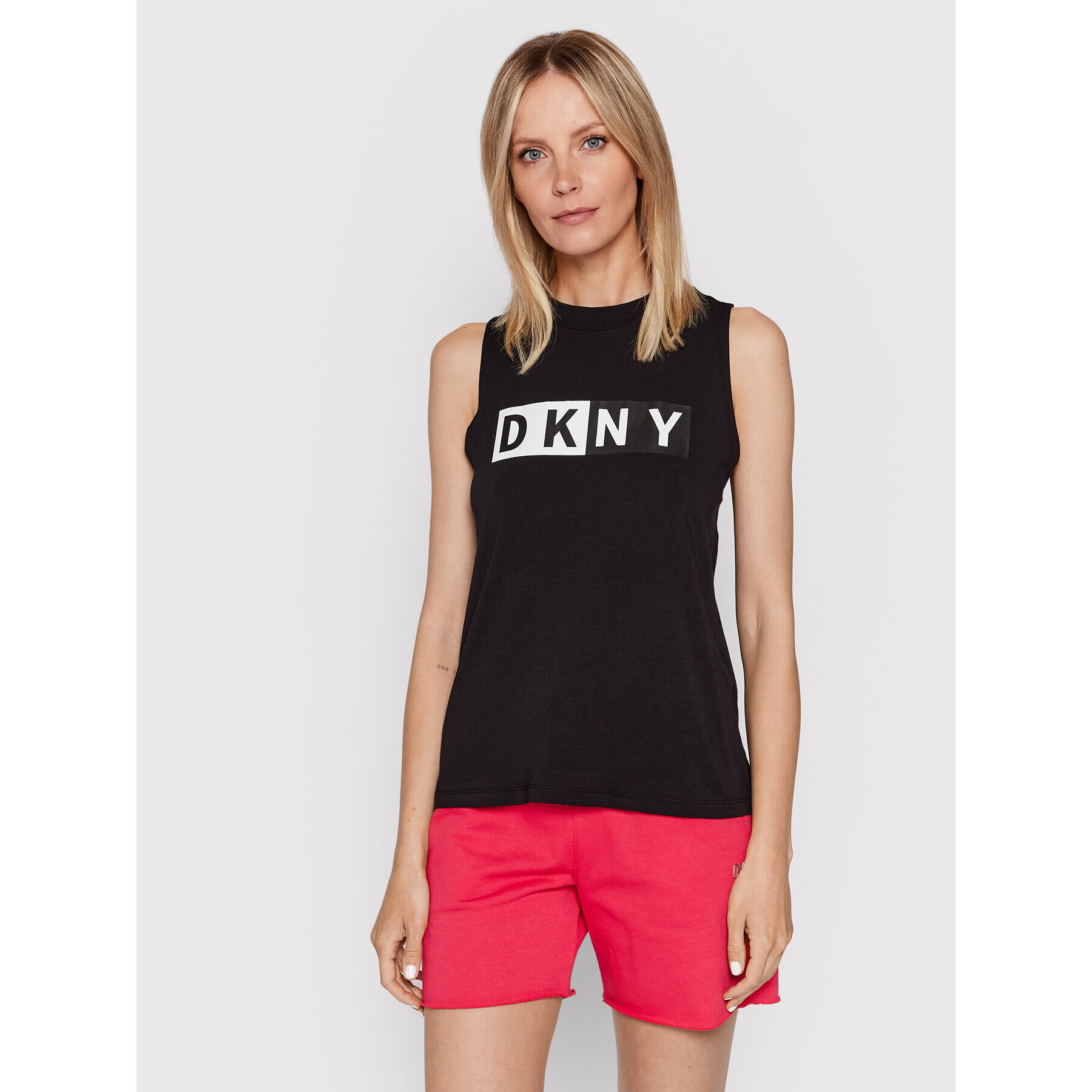 DKNY Sport Top DP8T5892 Čierna Regular Fit - Pepit.sk