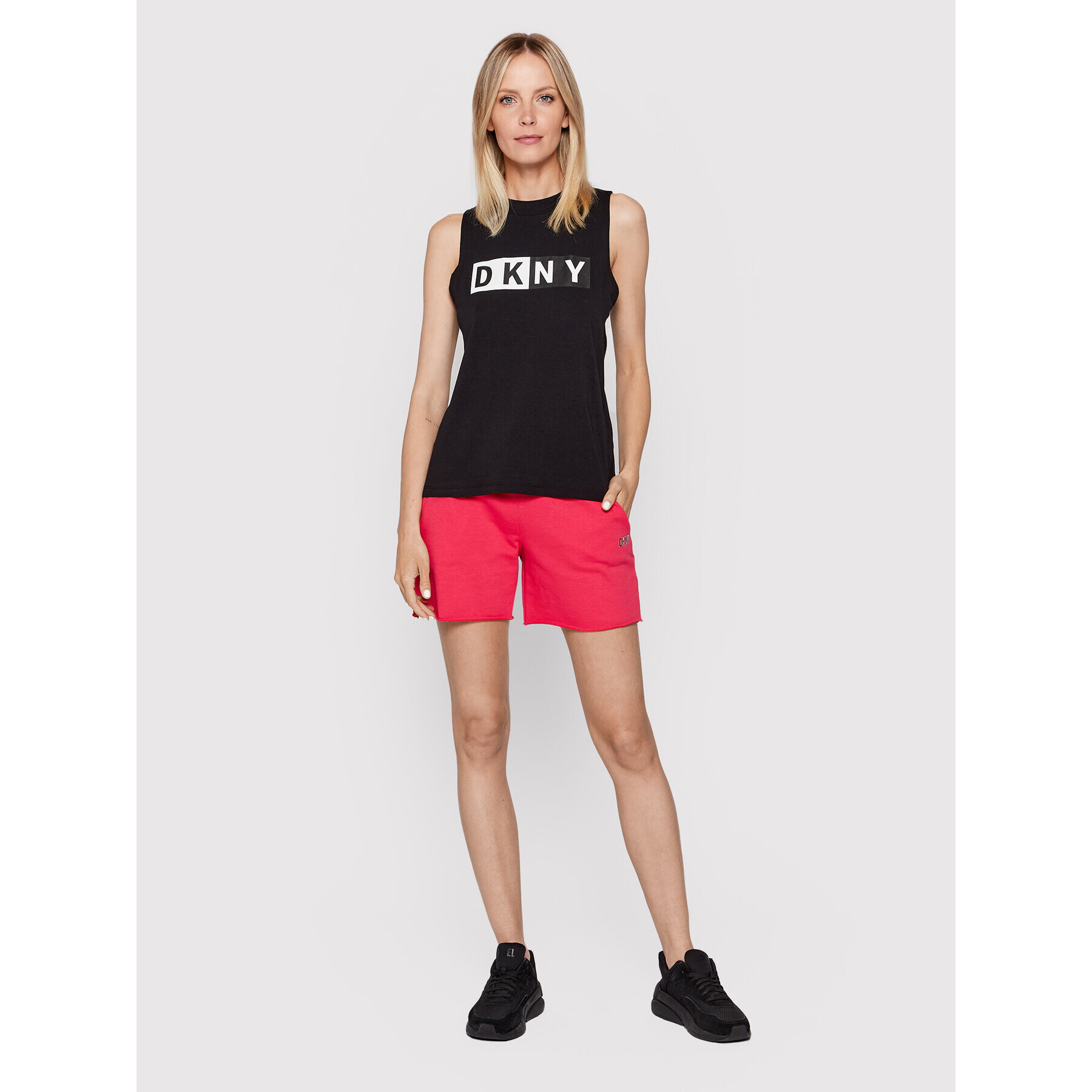 DKNY Sport Top DP8T5892 Čierna Regular Fit - Pepit.sk