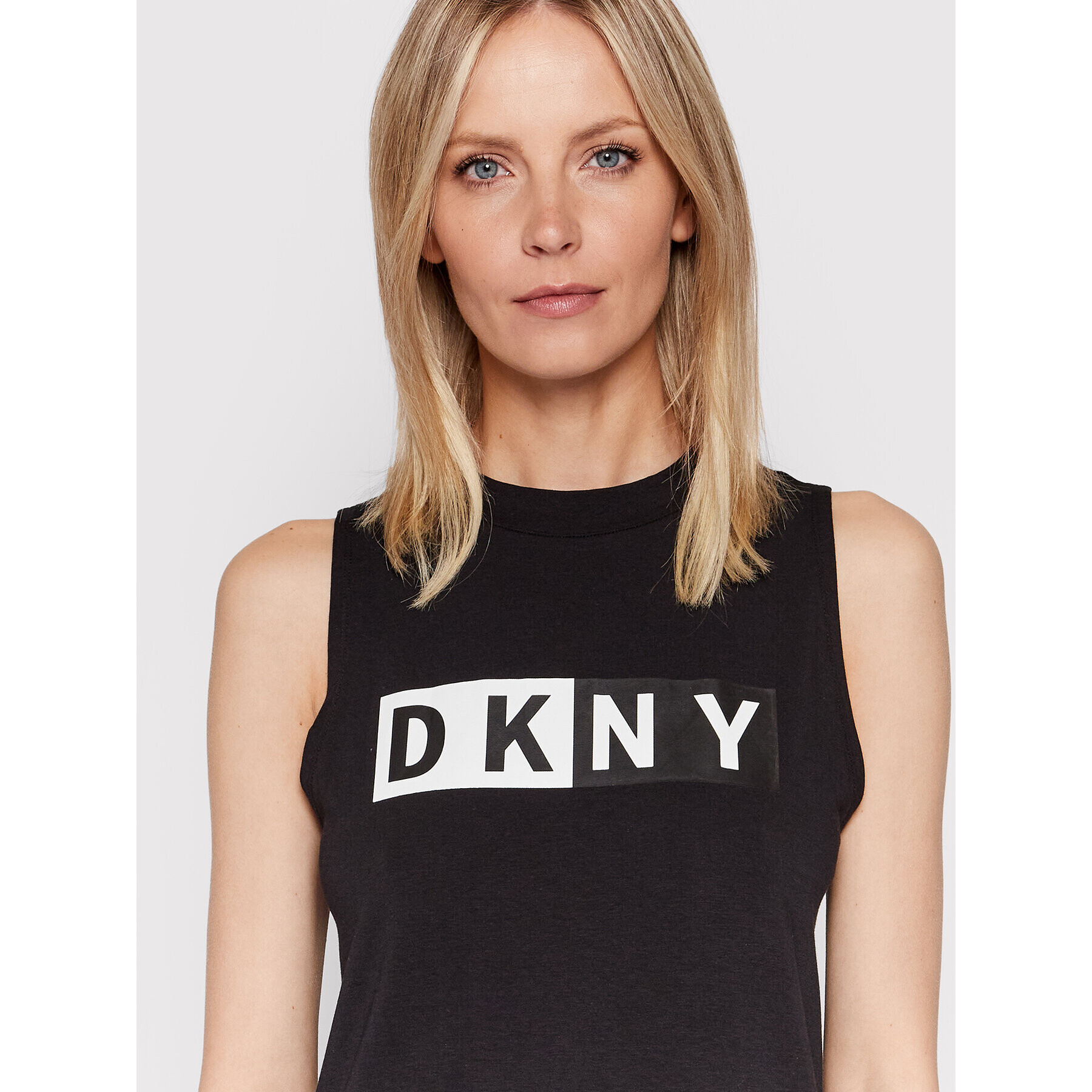 DKNY Sport Top DP8T5892 Čierna Regular Fit - Pepit.sk