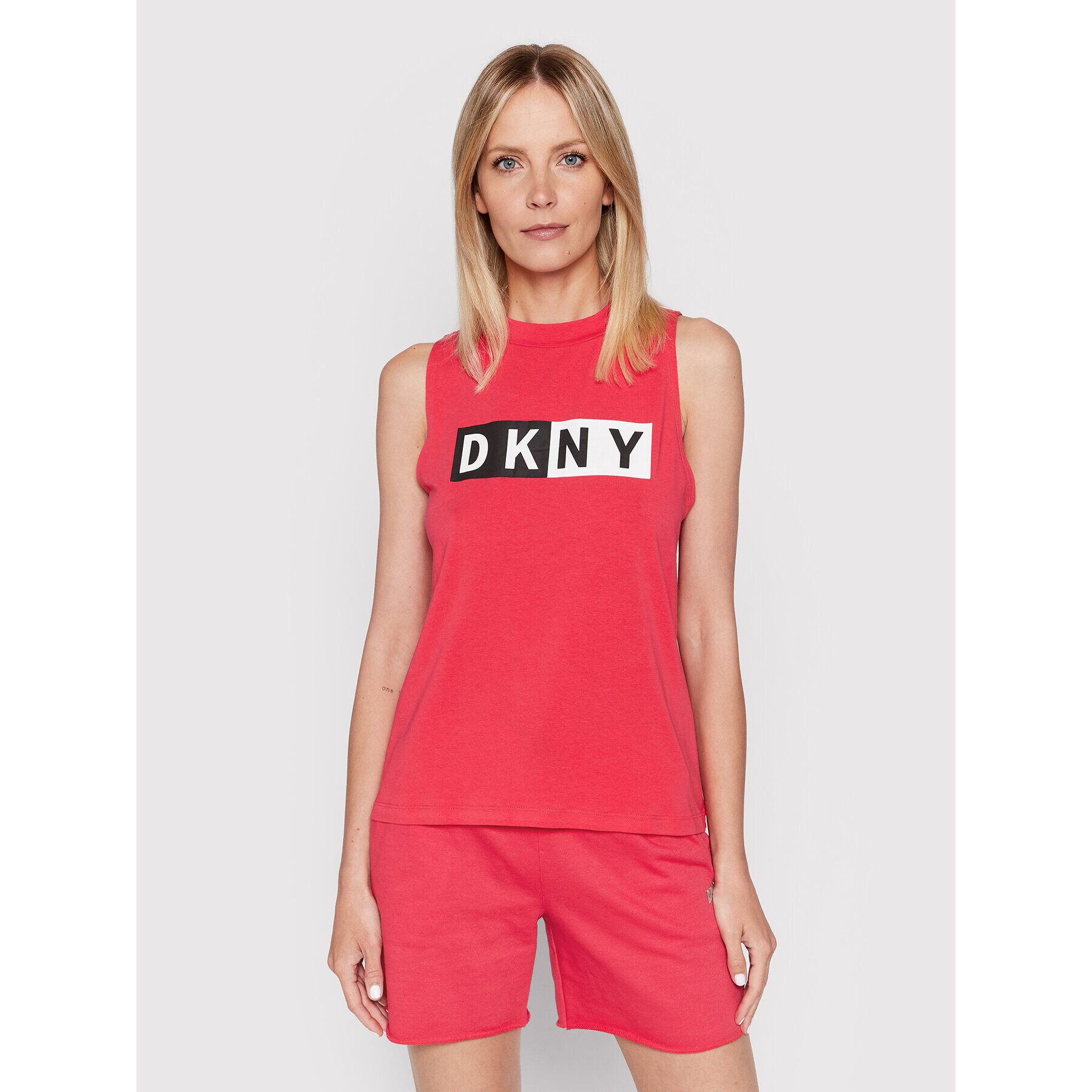 DKNY Sport Top DP8T5892 Ružová Regular Fit - Pepit.sk