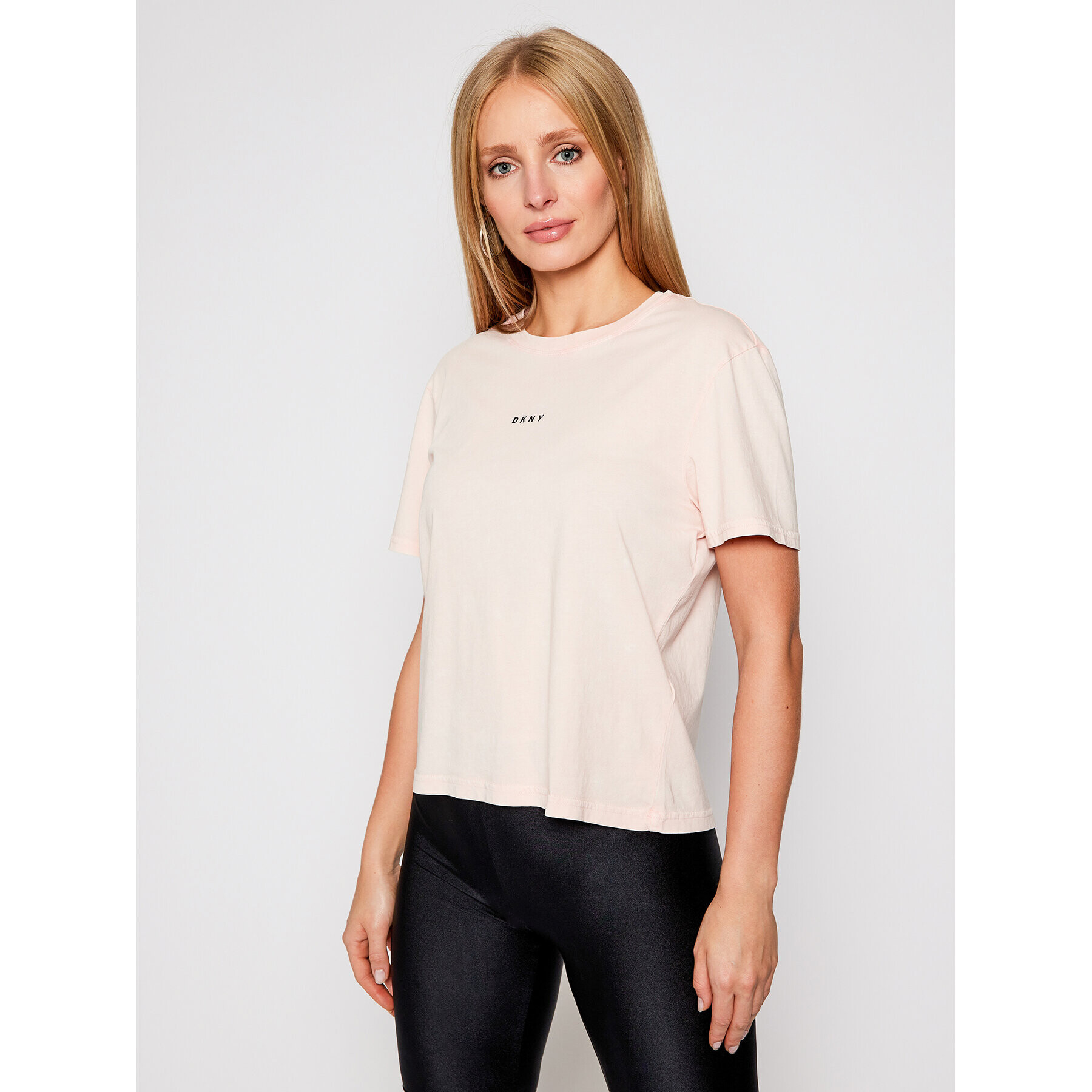 DKNY Sport Tričko DP0T7384 Ružová Regular Fit - Pepit.sk