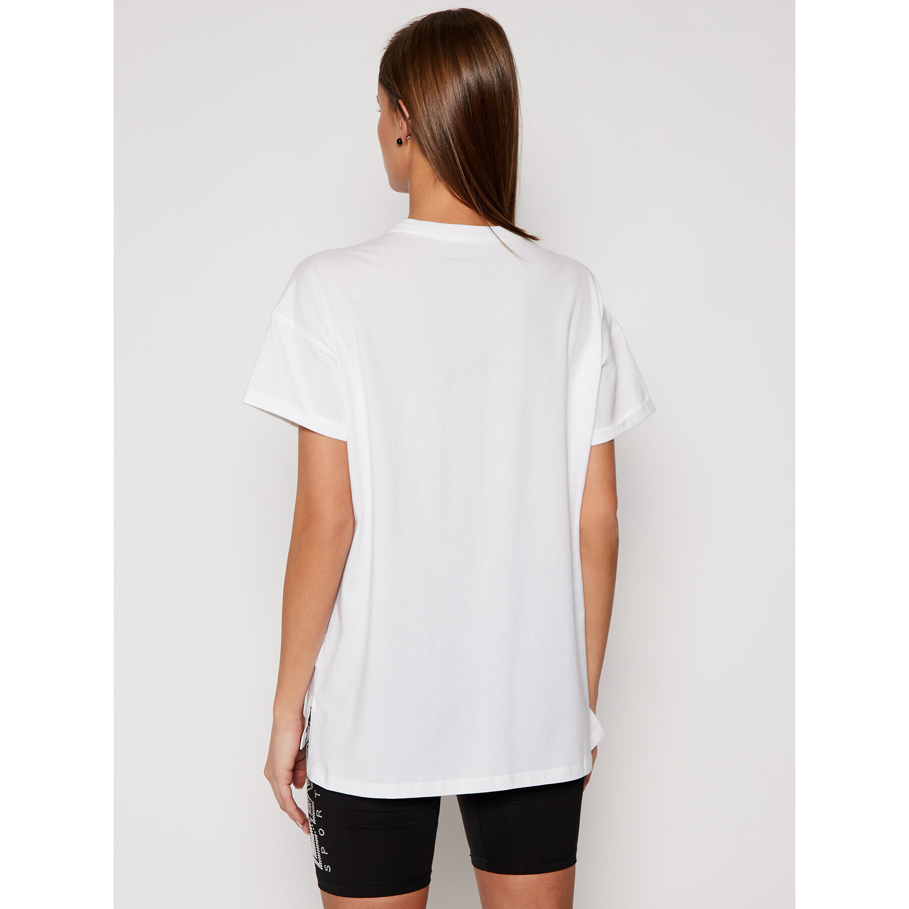 DKNY Sport Tričko DP0T7477 Biela Relaxed Fit - Pepit.sk