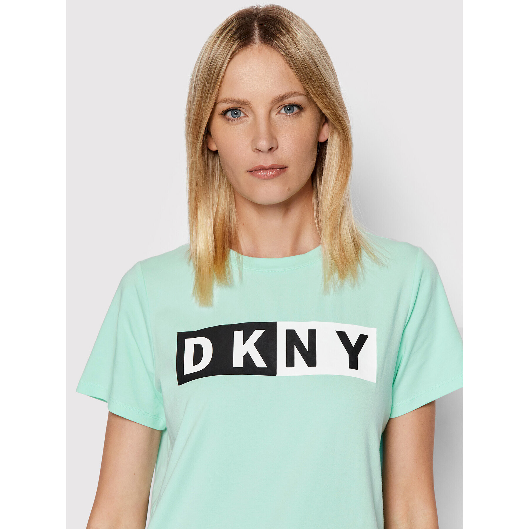 DKNY Sport Tričko DP1T5894 Zelená Regular Fit - Pepit.sk