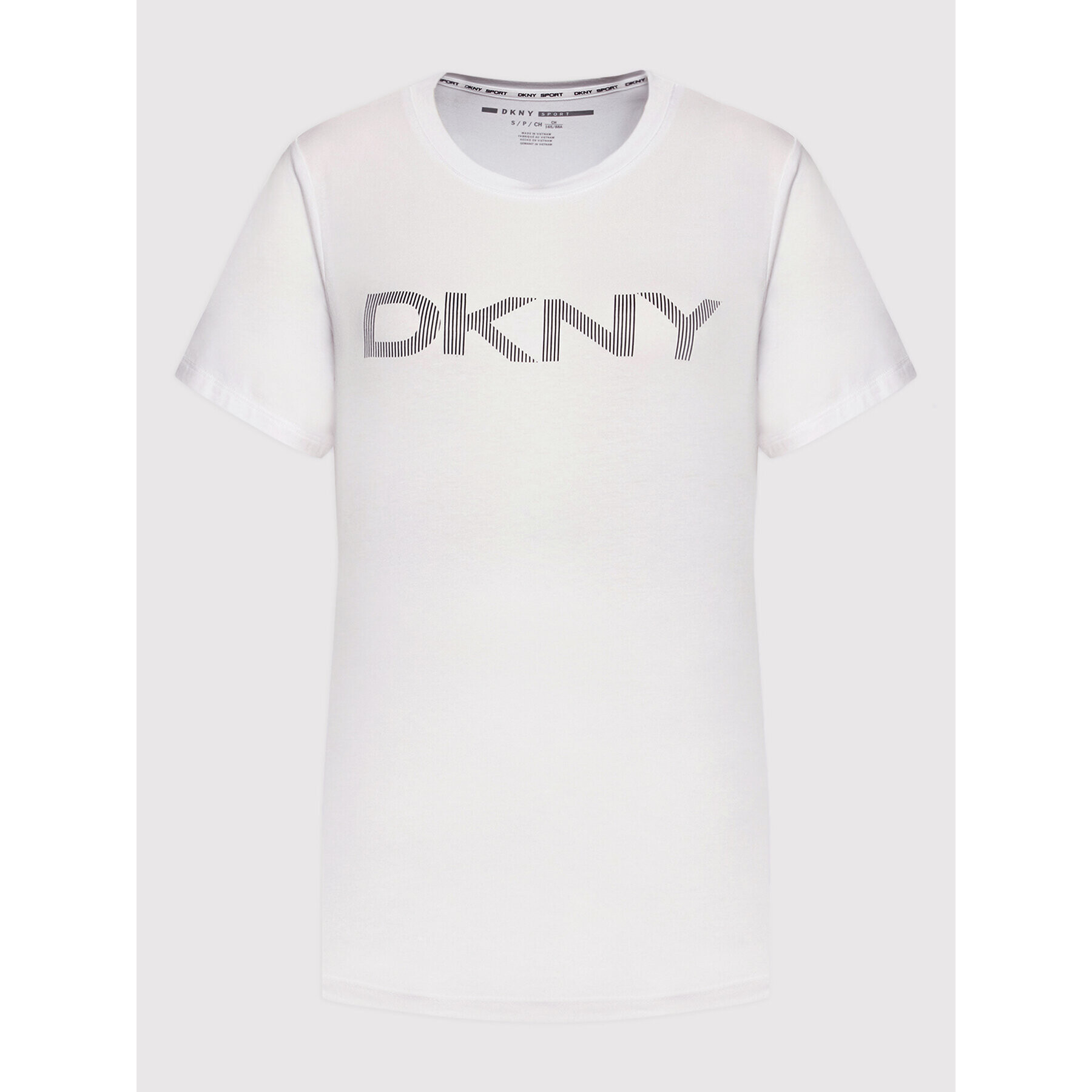 DKNY Sport Tričko DP1T6749 Biela Regular Fit - Pepit.sk