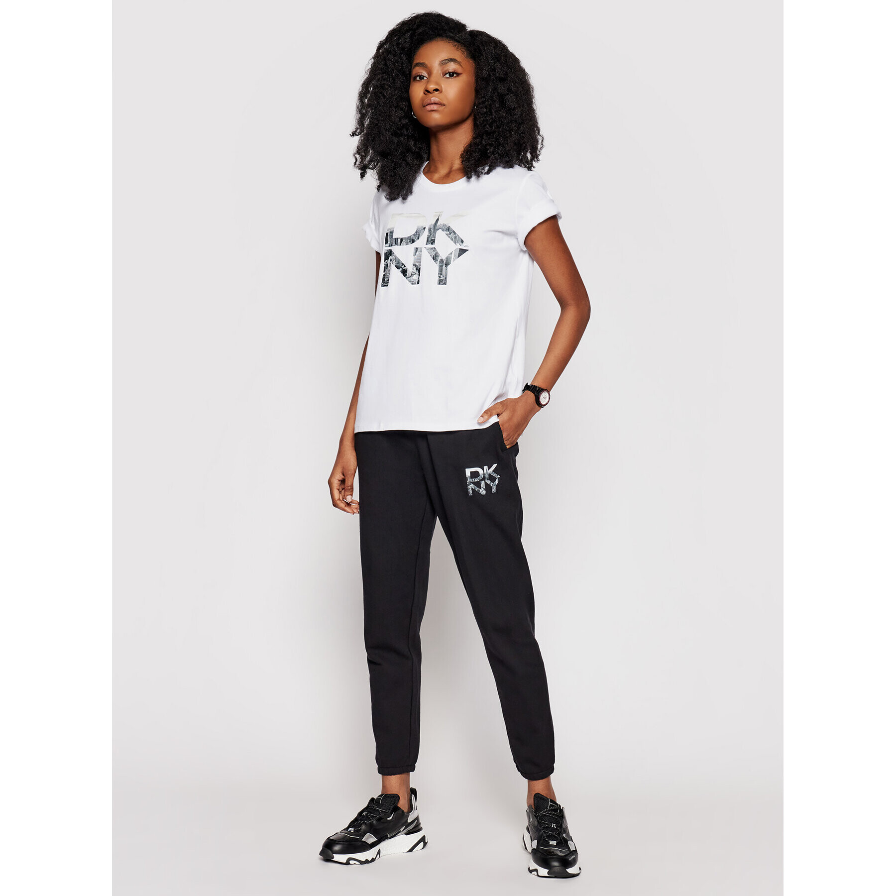 DKNY Sport Tričko DP1T8009 Biela Regular Fit - Pepit.sk