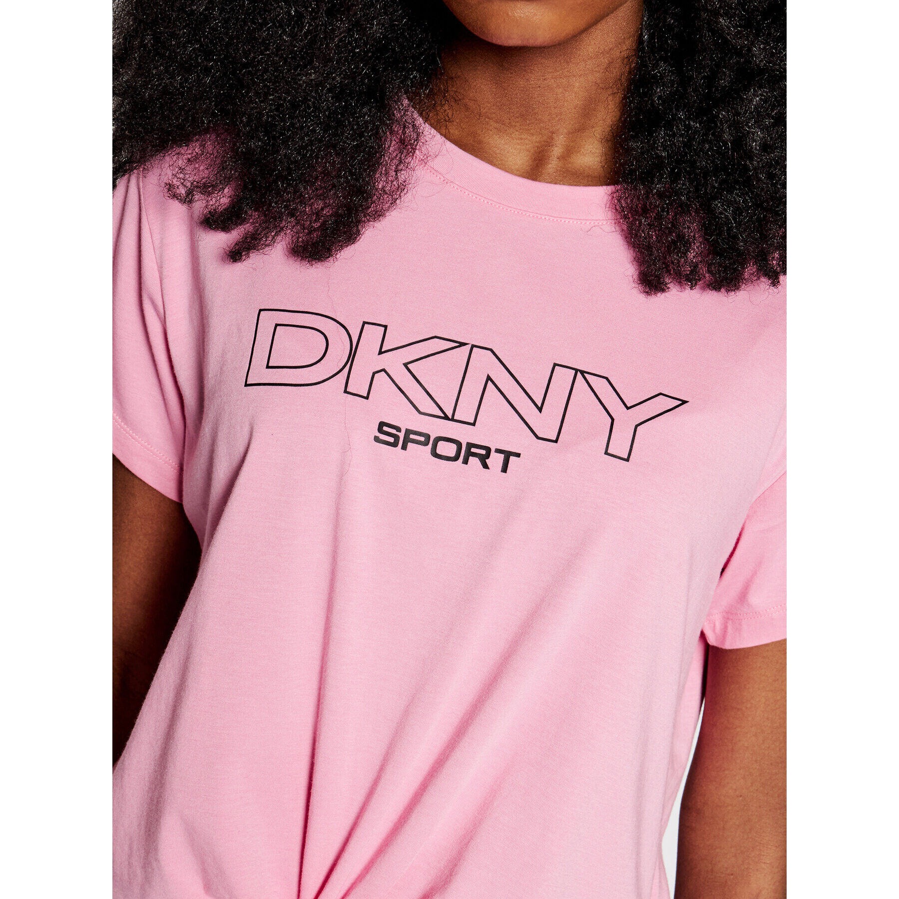 DKNY Sport Tričko DP1T8020 Ružová Regular Fit - Pepit.sk