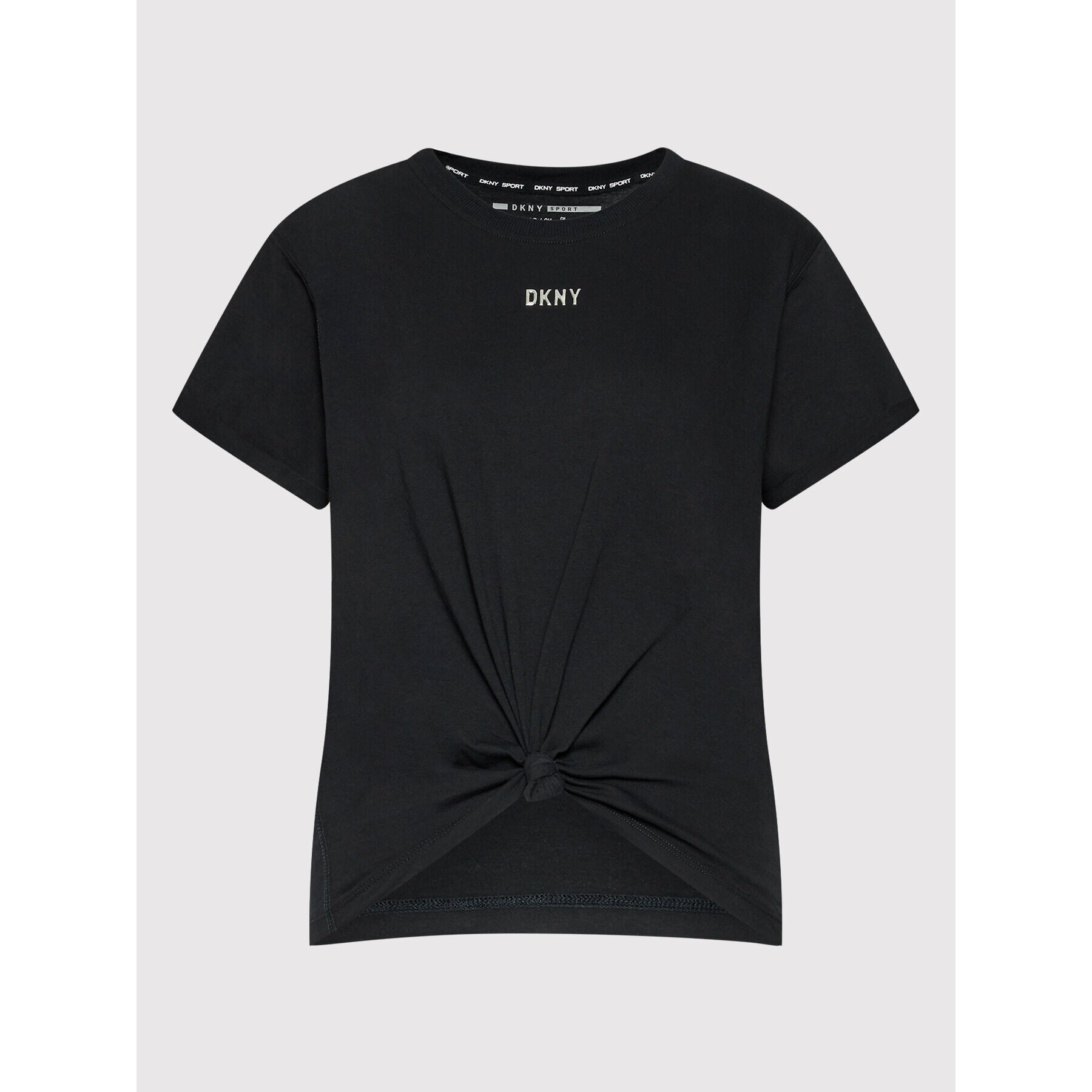 DKNY Sport Tričko DP1T8521 Čierna Regular Fit - Pepit.sk