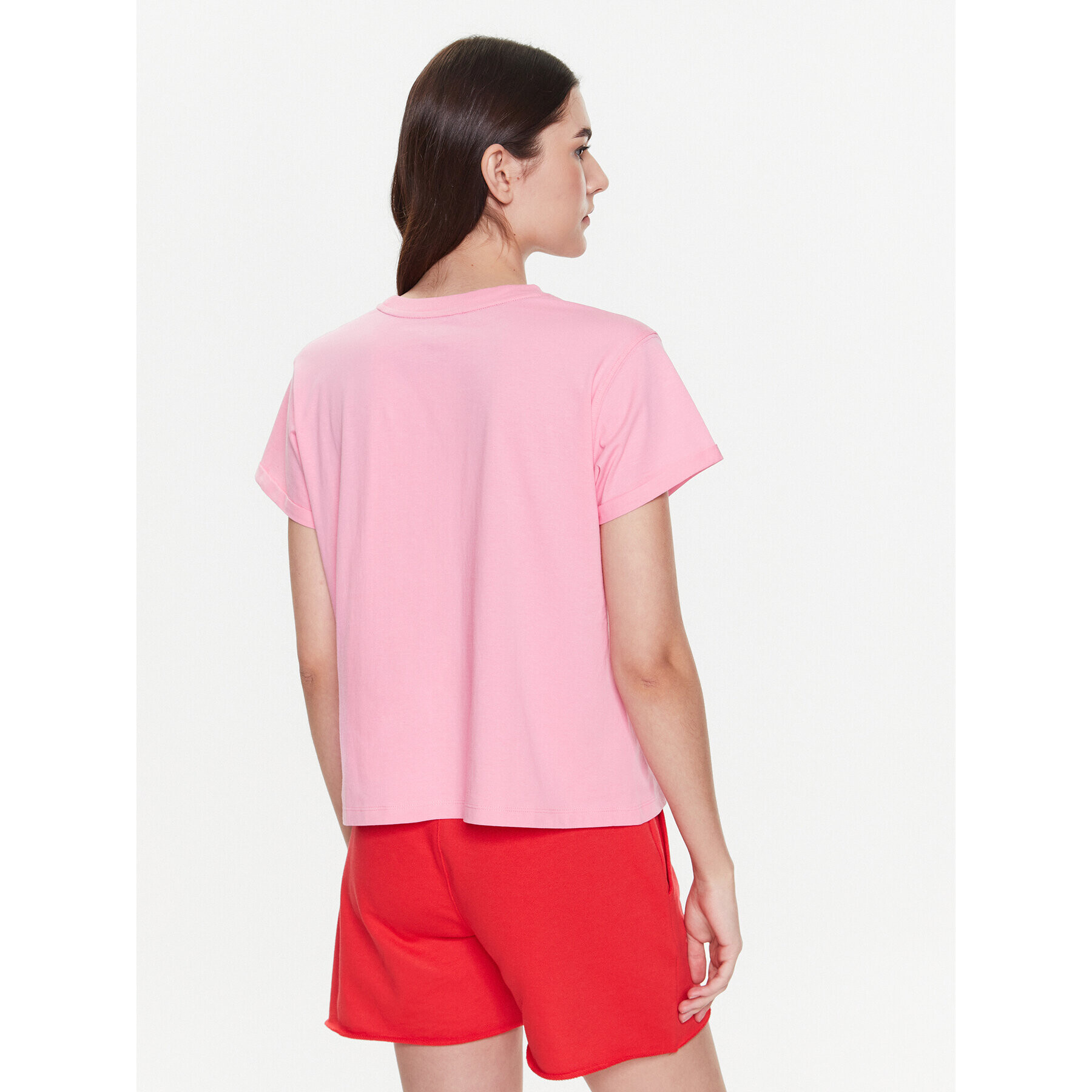 DKNY Sport Tričko DP1T8521 Ružová Classic Fit - Pepit.sk