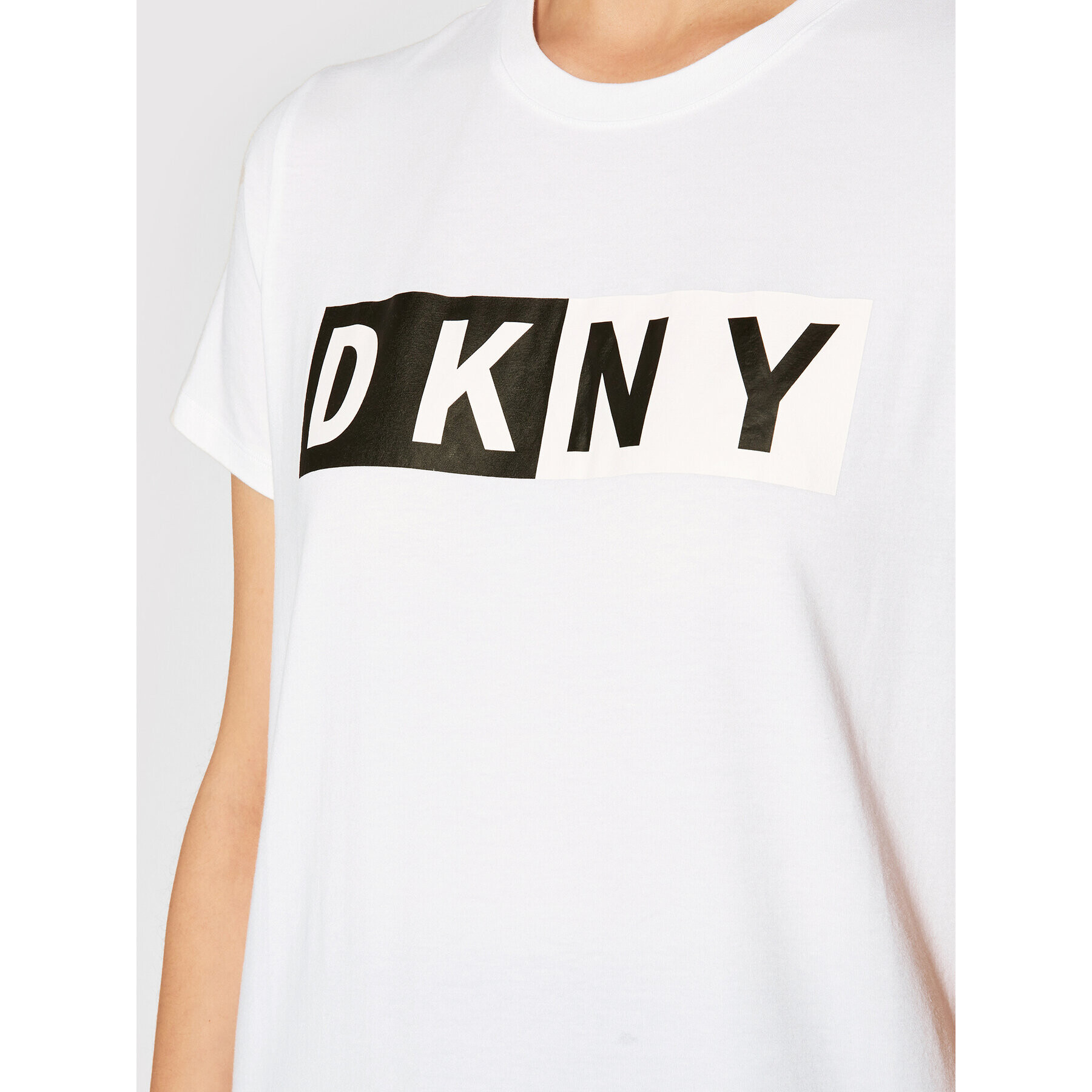 DKNY Sport Tričko DP8T5894 Biela Regular Fit - Pepit.sk