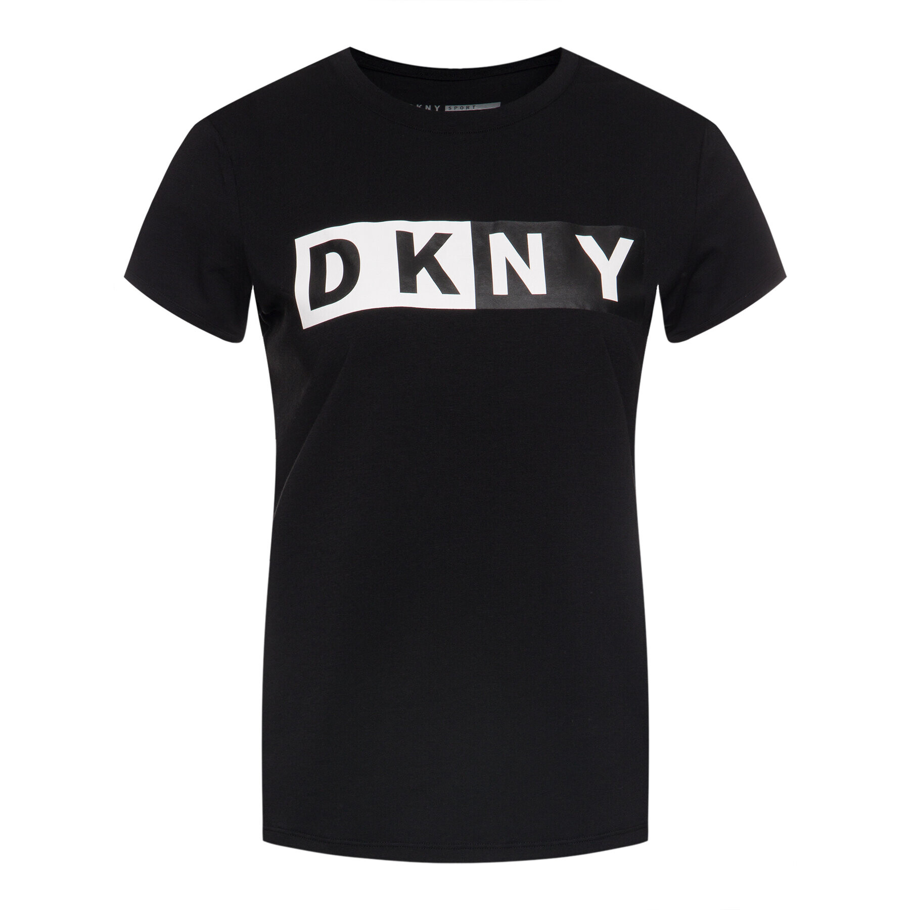 DKNY Sport Tričko DP8T5894 Čierna Regular Fit - Pepit.sk