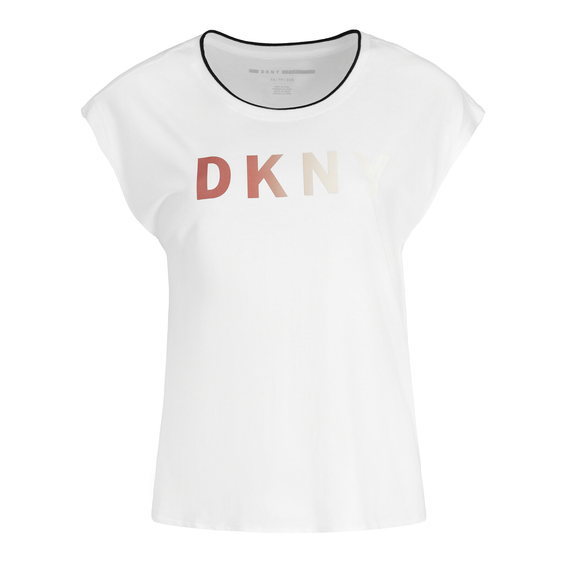 DKNY Sport Tričko DP9T6531 Biela Regular Fit - Pepit.sk