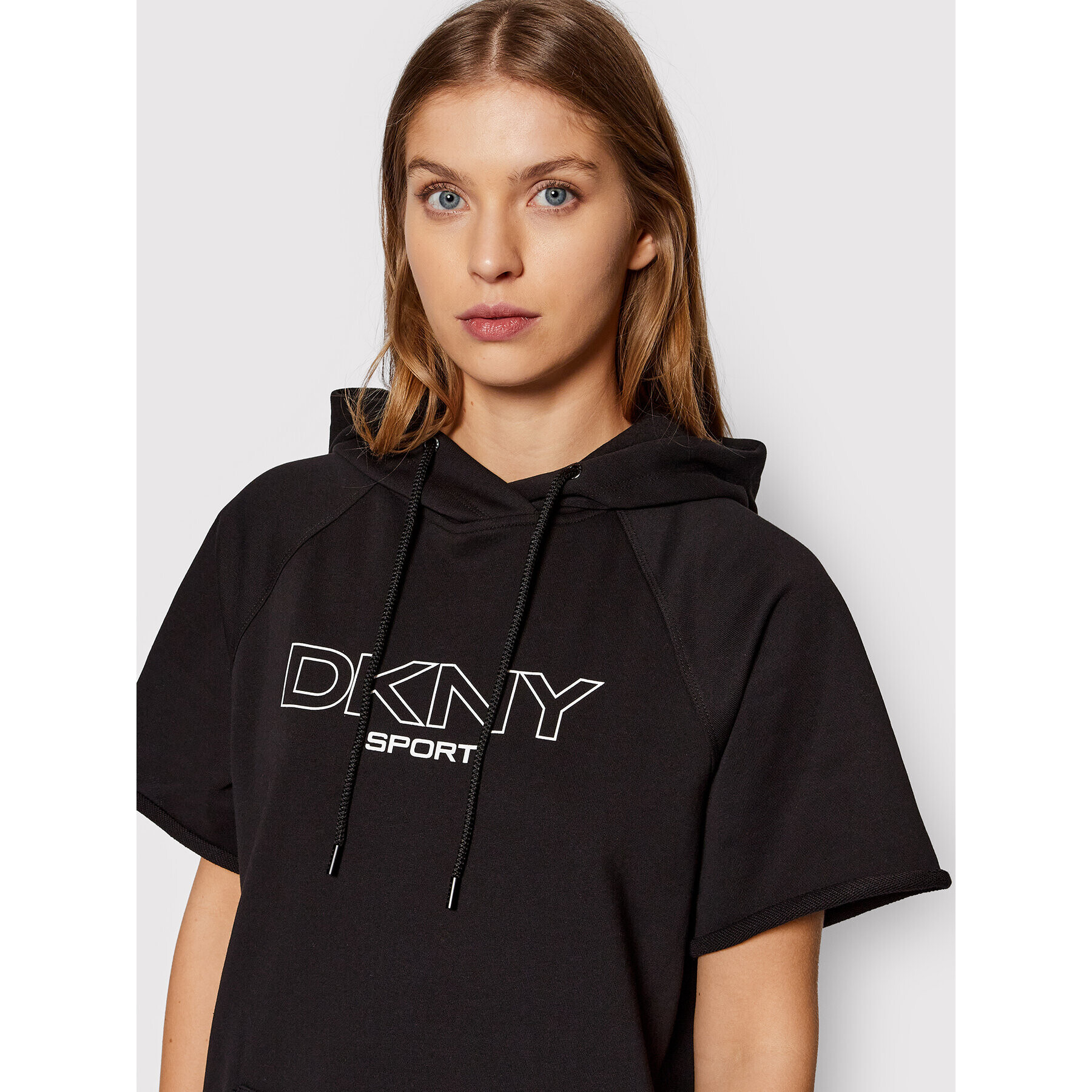 DKNY Sport Úpletové šaty DP1D4601 Čierna Regular Fit - Pepit.sk