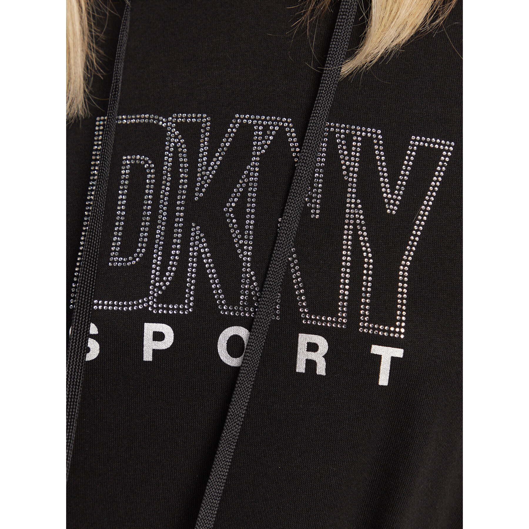 DKNY Sport Úpletové šaty DP2D4647 Čierna Regular Fit - Pepit.sk