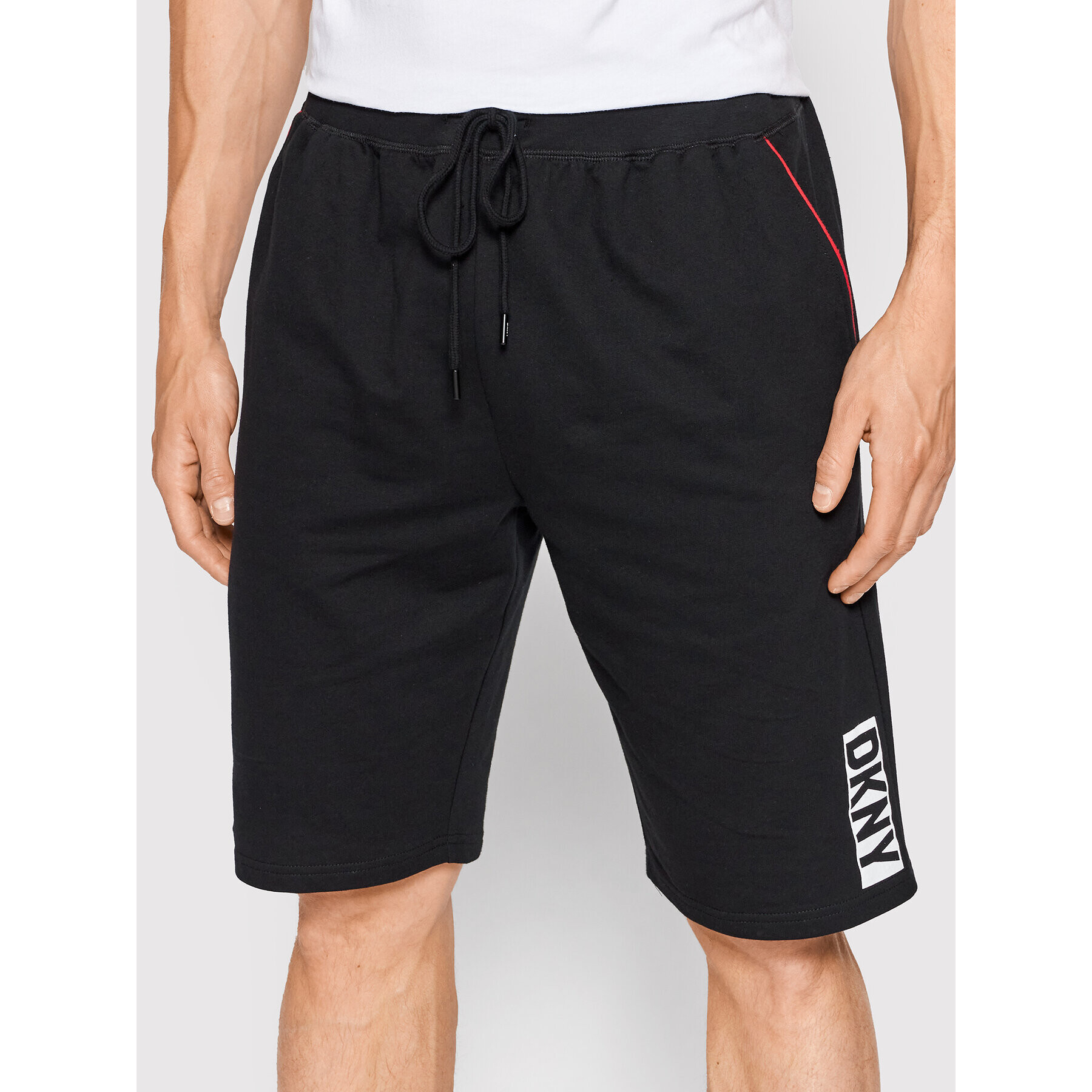 DKNY Športové kraťasy N5_6814_DKY Čierna Regular Fit - Pepit.sk