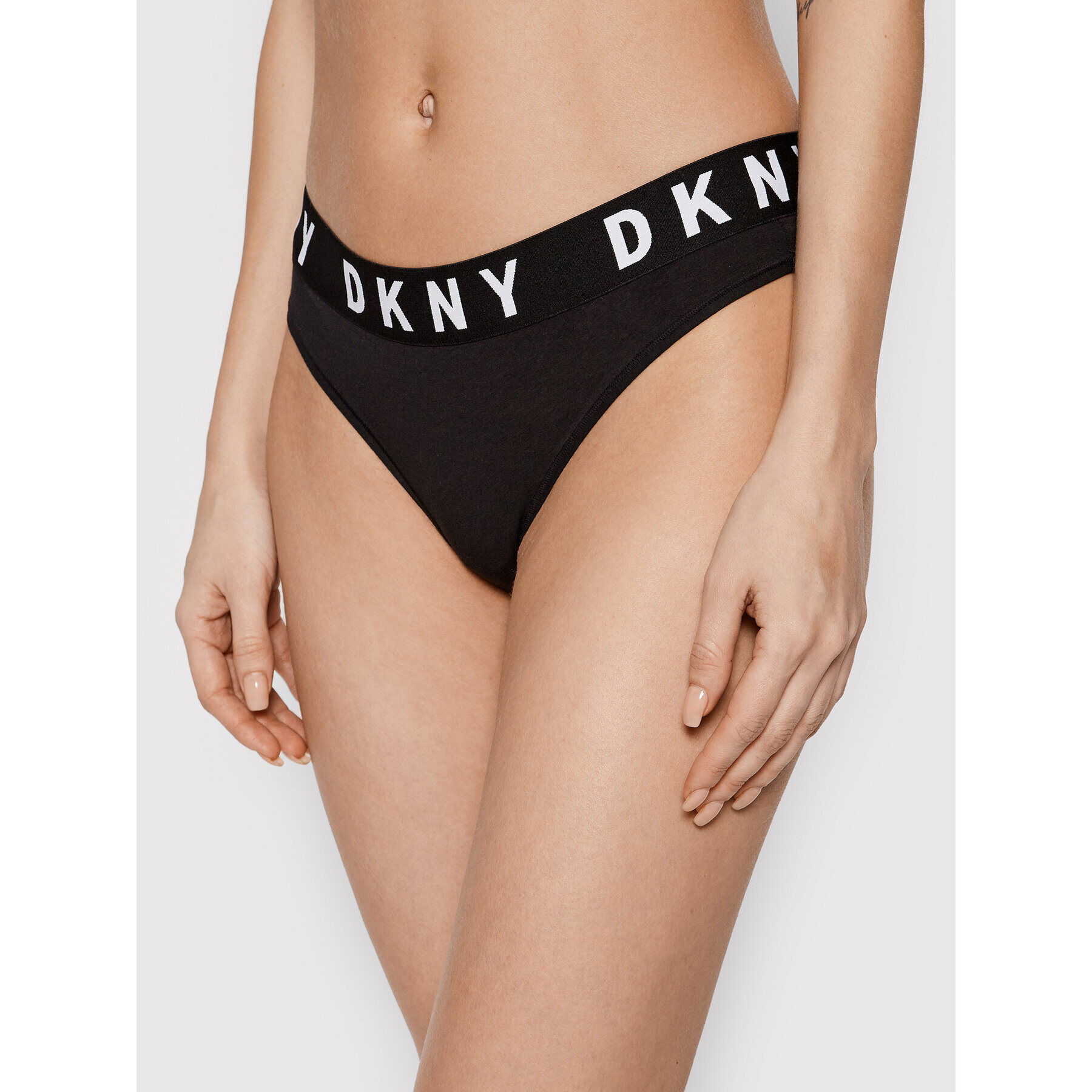 DKNY Stringové nohavičky DK4529 Čierna - Pepit.sk