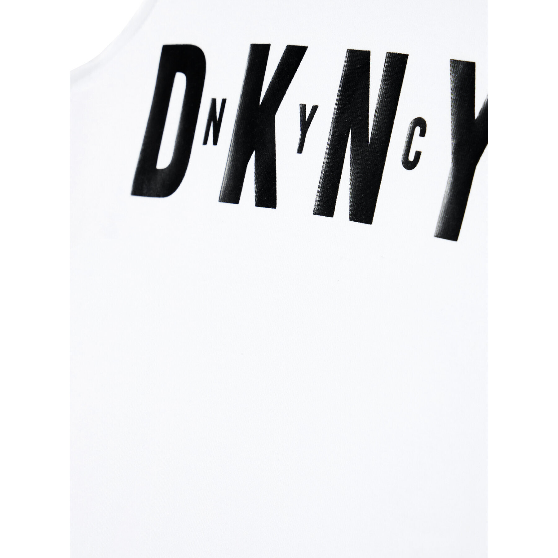 DKNY Top D35R21 S Biela Regular Fit - Pepit.sk