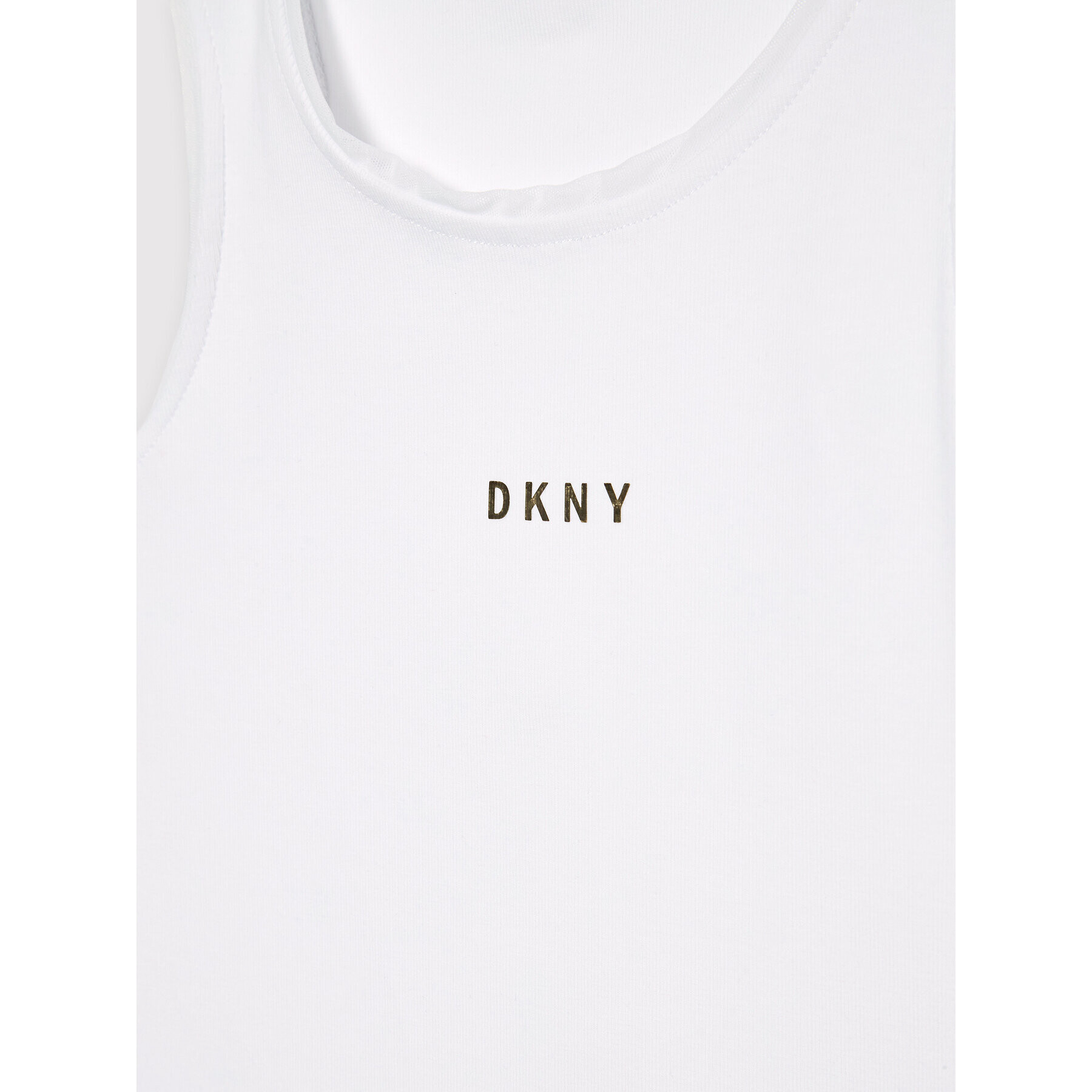 DKNY Top D35R98 M Biela Regular Fit - Pepit.sk