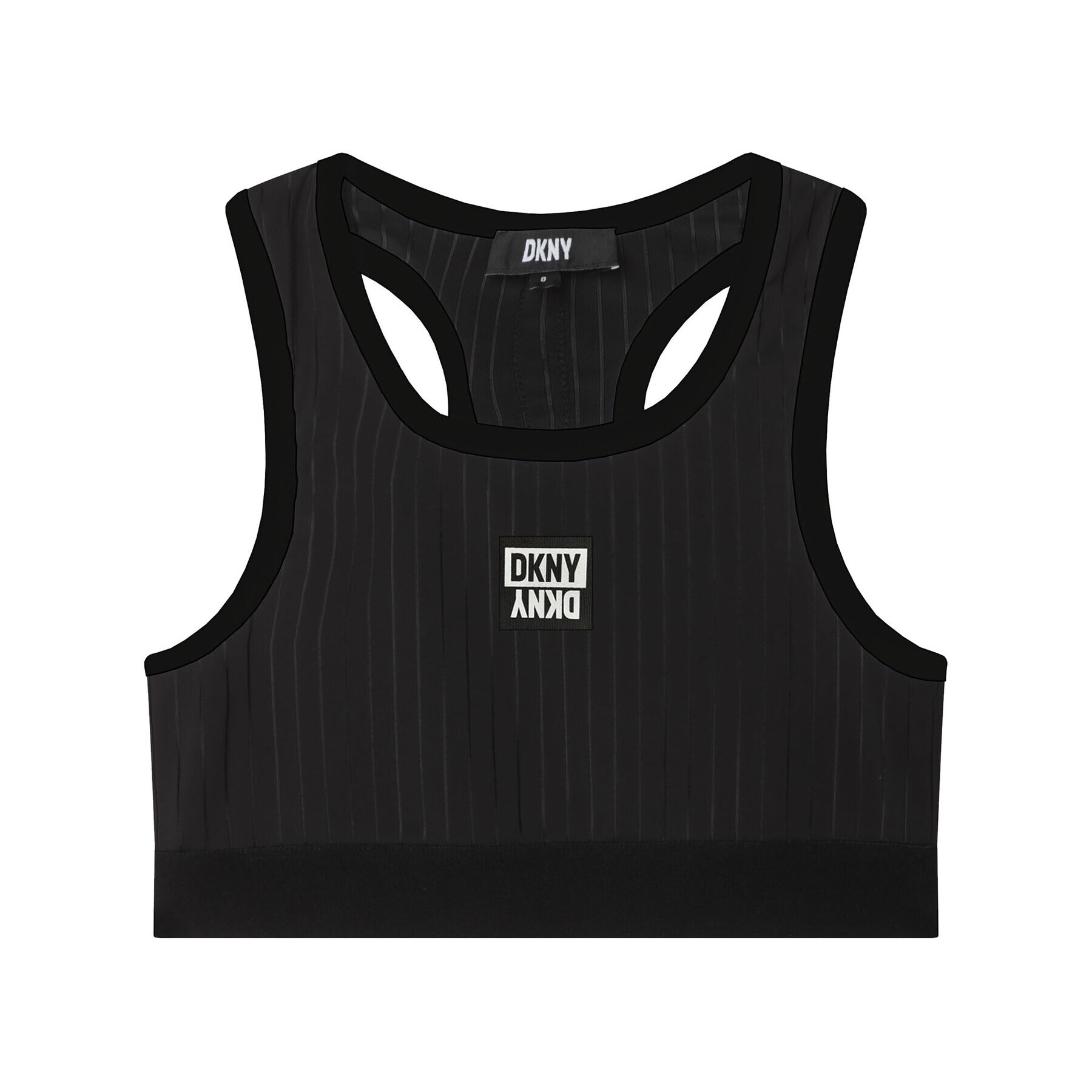 DKNY Top D35S91 D Čierna Regular Fit - Pepit.sk