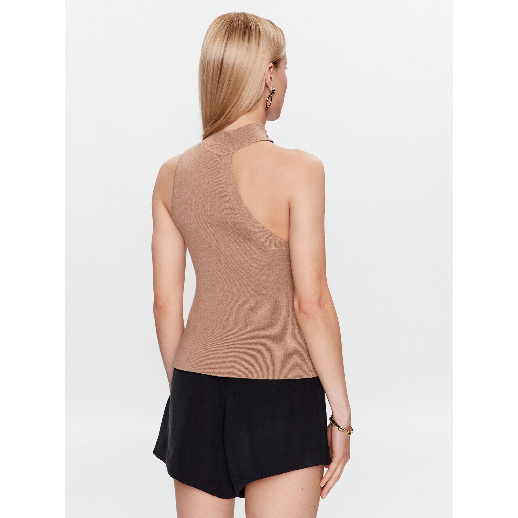 DKNY Top P2ASAA41 Béžová Slim Fit - Pepit.sk