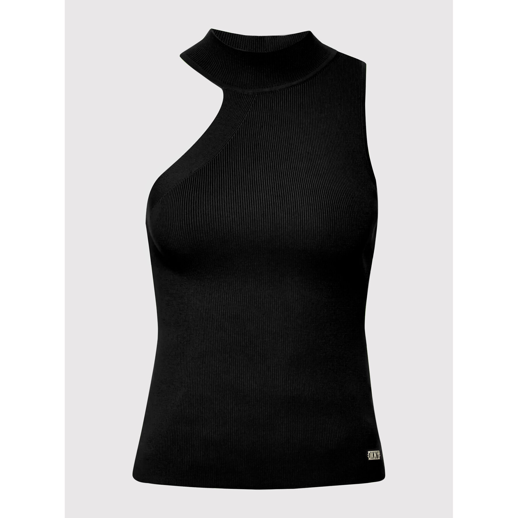 DKNY Top P2ASAA41 Čierna Slim Fit - Pepit.sk